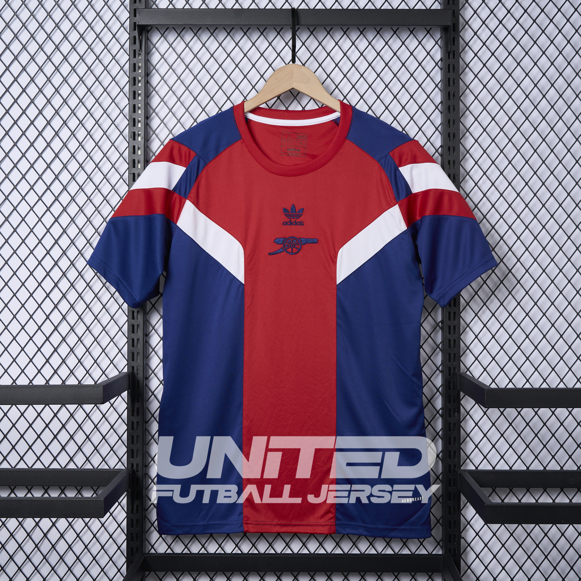 Arsenal 24-25 Originals LFSTLR Purple and Red Jersey - Fans Version - UnitedFutballJersey