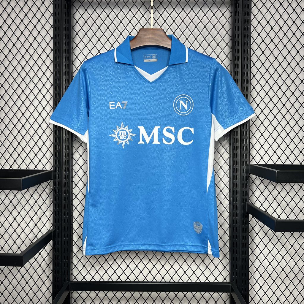 SSC Napoli 24-25 Home Stadium Jersey - Fans Version - UnitedFutballJersey
