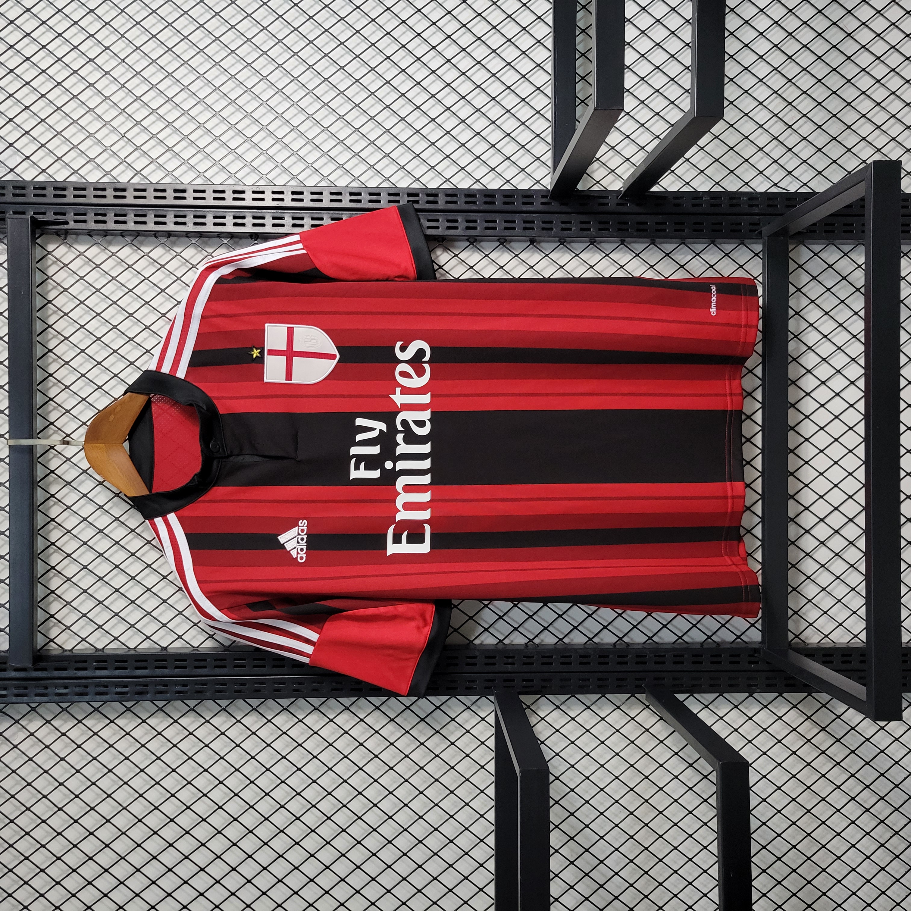 Retro AC Milan 2014-15 Home Stadium Jersey - UnitedFutballJersey