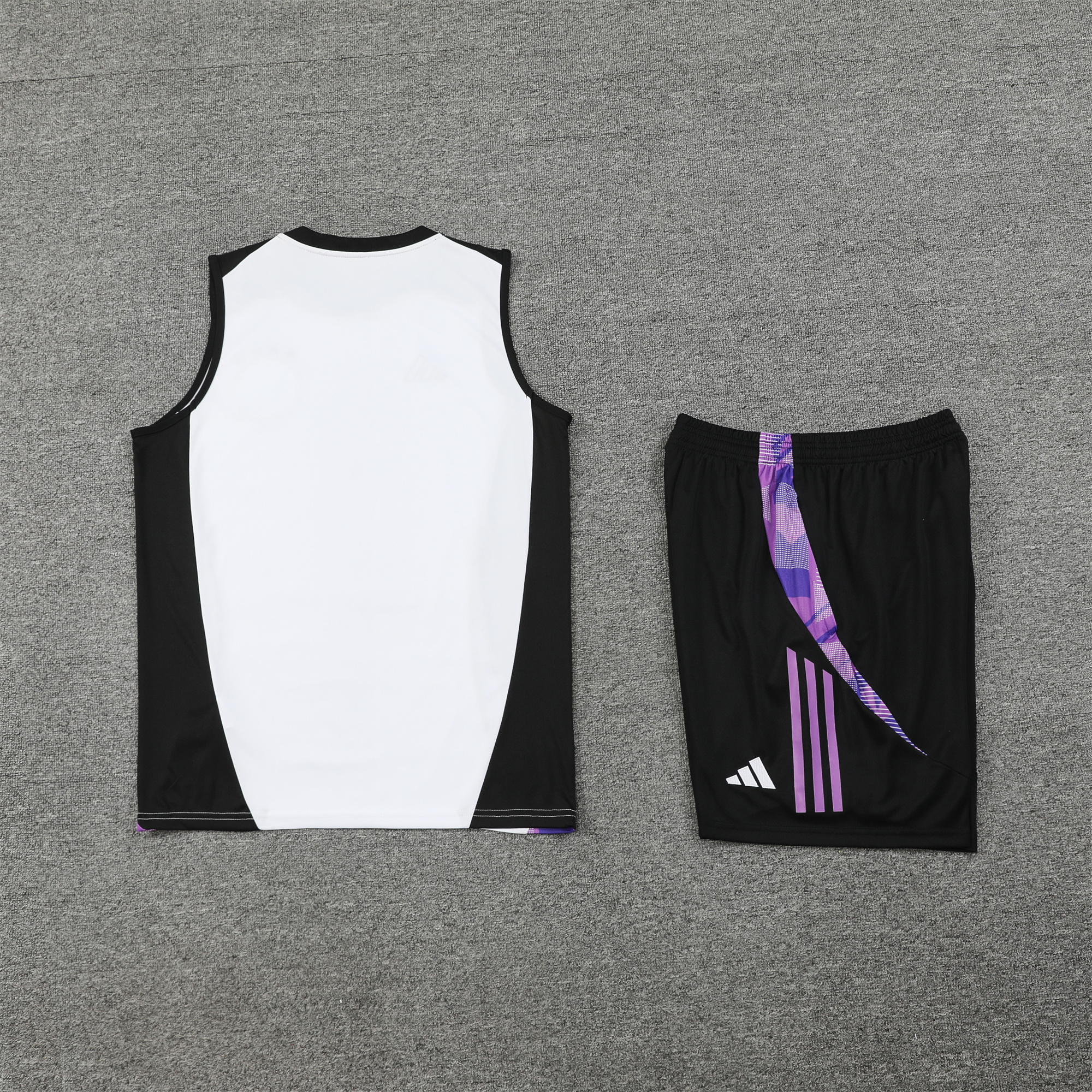 Germany 24-25 Training Vest Suit - White - UnitedFutballJersey
