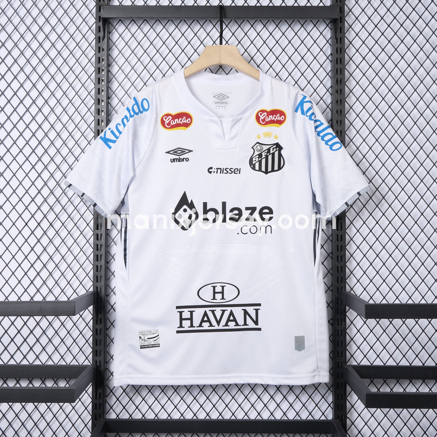 Santos 24-25 Home Jersey With Sponsors - Fans Version - UnitedFutballJersey