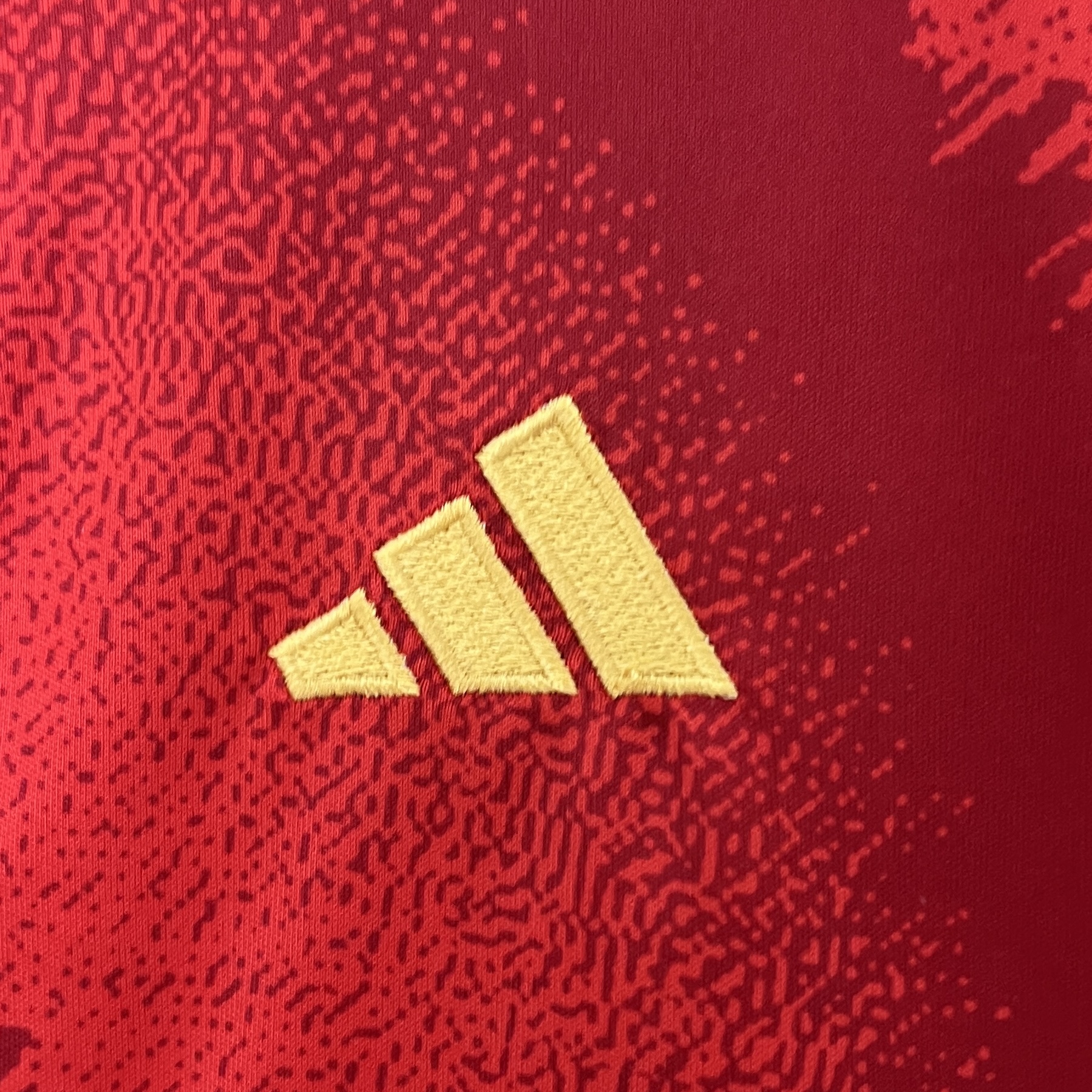Spain 2024 Home Stadium Kids Kit - UnitedFutballJersey