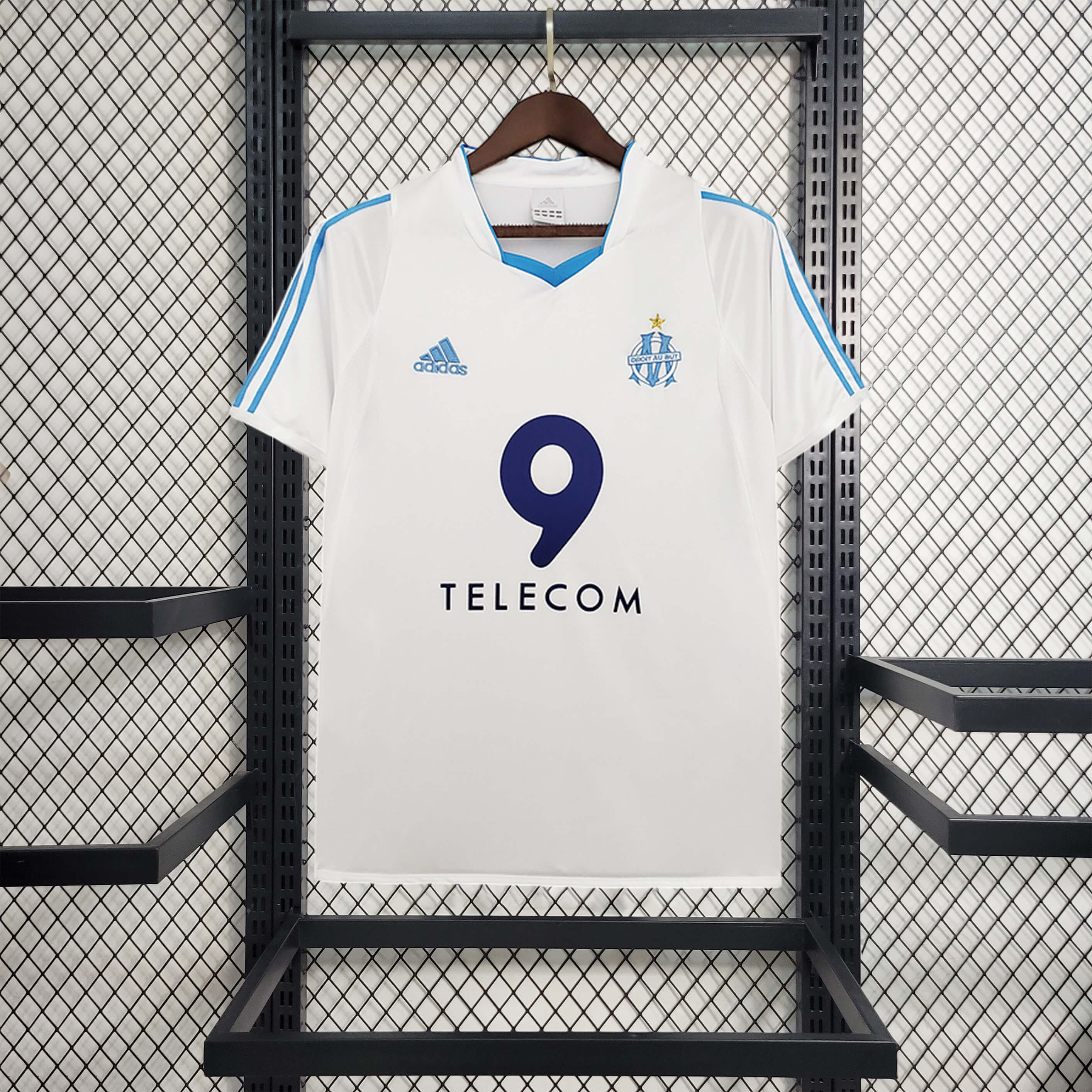 Retro Marseille 2003-04 Home Stadium Jersey - UnitedFutballJersey