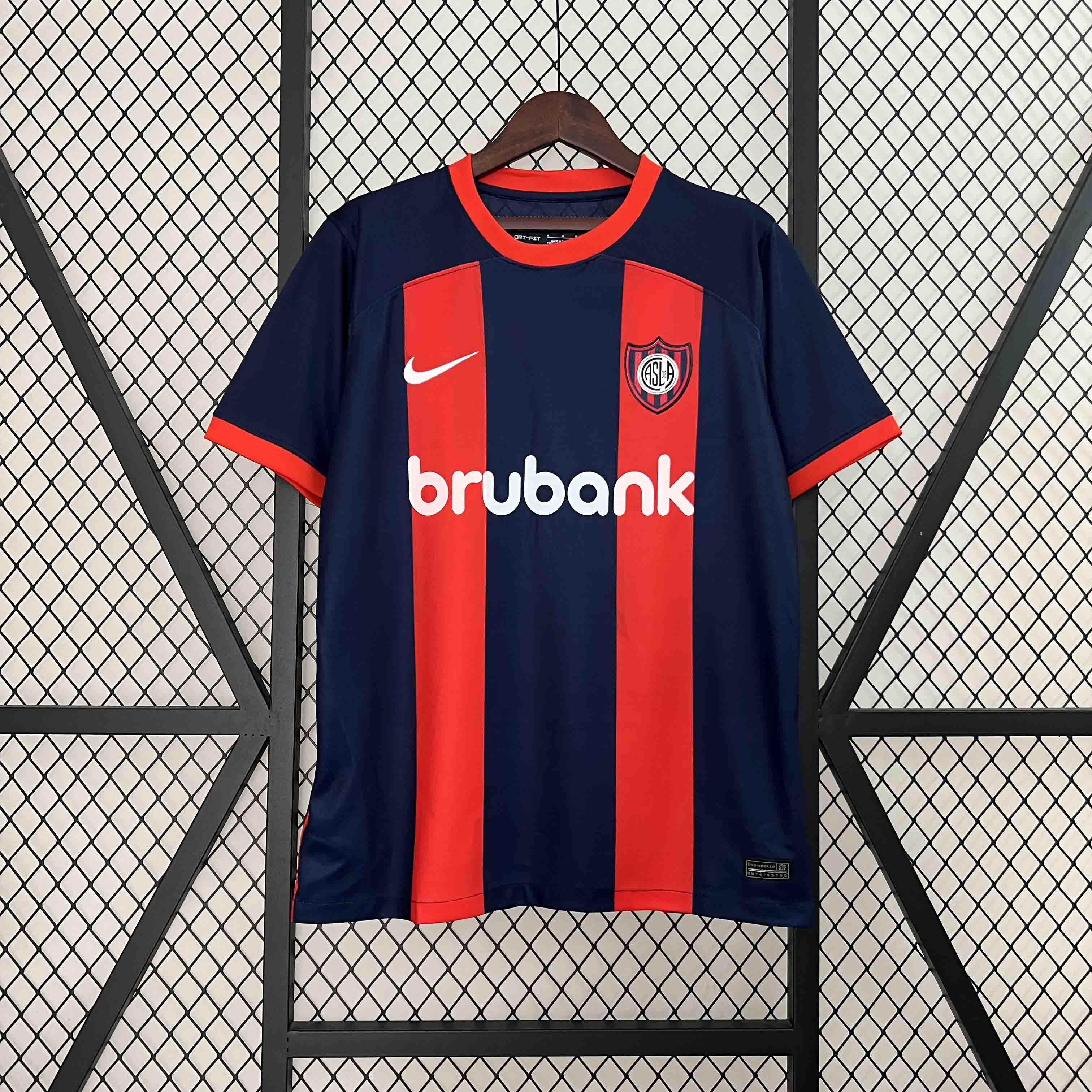 San Lorenzo 24-25 Home Stadium Jersey - Fans Version - UnitedFutballJersey