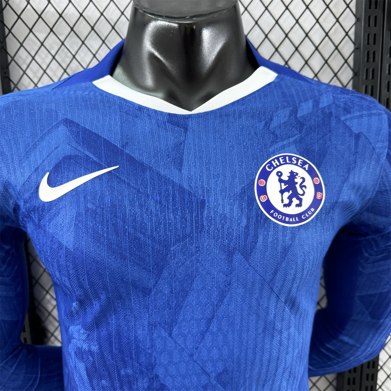 C.H.E.L.S.E.A 25-26 Home Long Sleeves Jersey - Player Version - UnitedFutballJersey