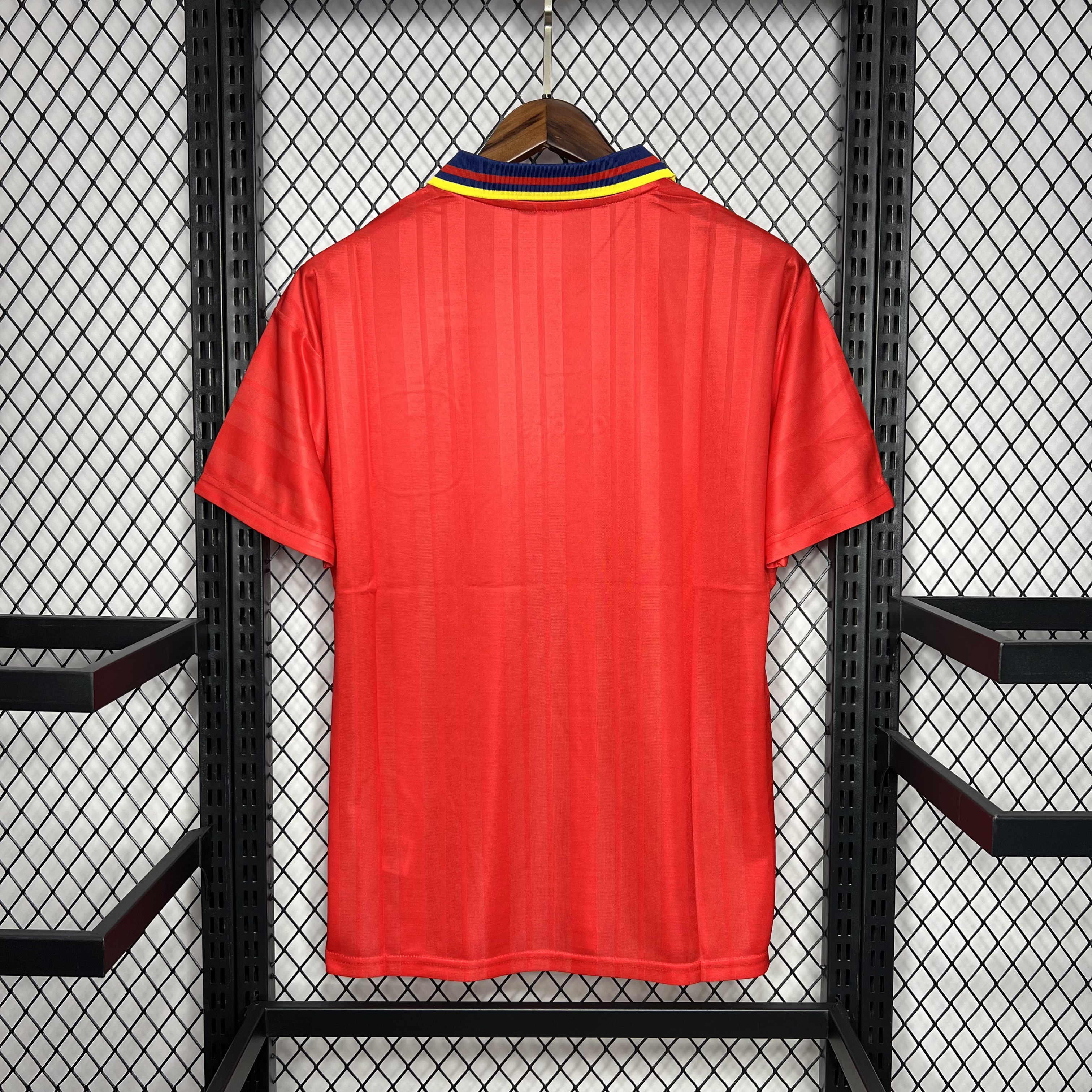 Retro Spain 1994 Home Stadium Jersey - UnitedFutballJersey