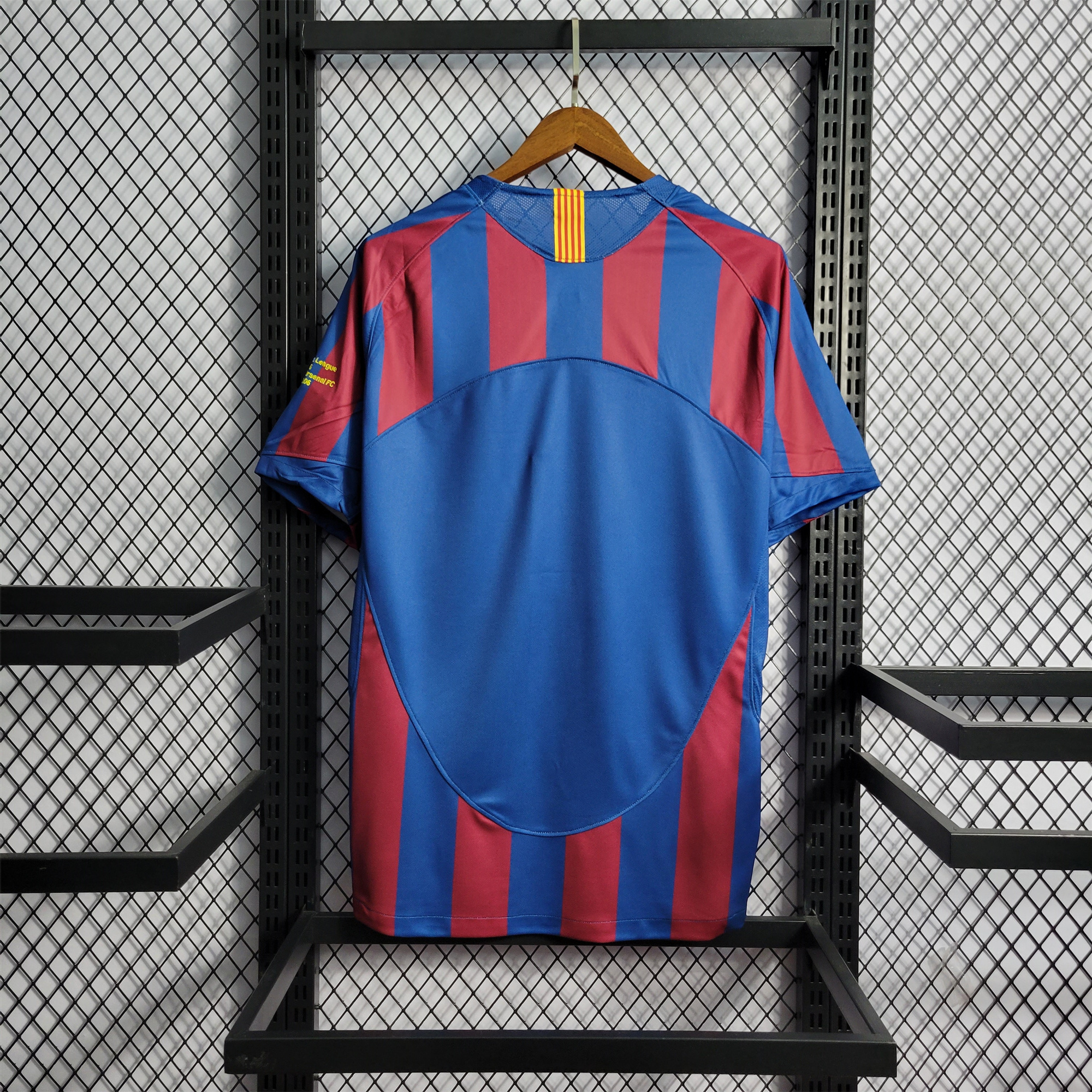 Retro Barcelona 05-06 Home Stadium Jersey - UEFA Champions League Final - UnitedFutballJersey
