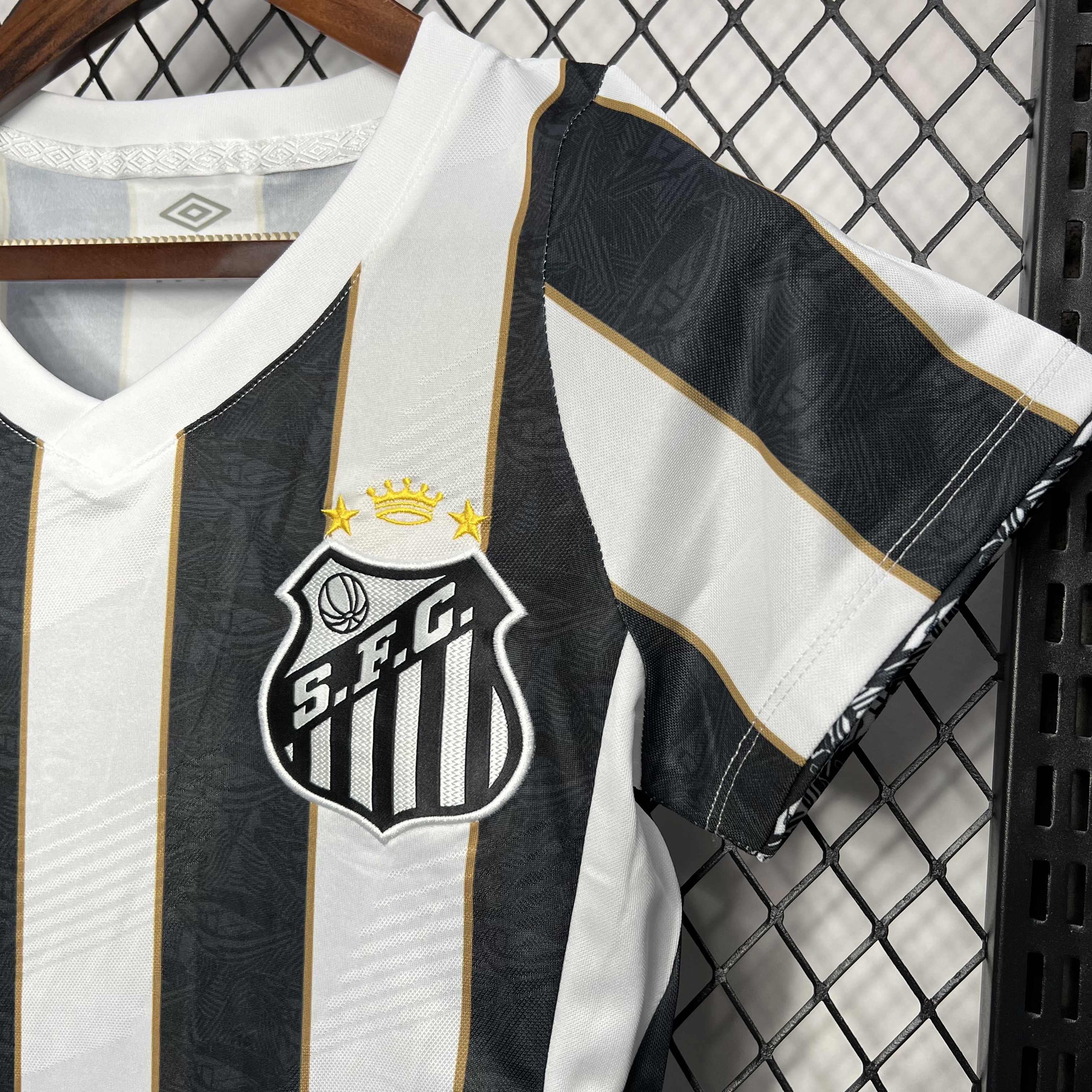 Women's Santos 24-25 Away Unsponsored Jersey - Fans Version - UnitedFutballJersey