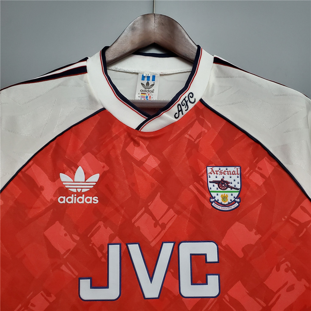 Arsenal Retro 90-92 Home Stadium Jersey - UnitedFutballJersey