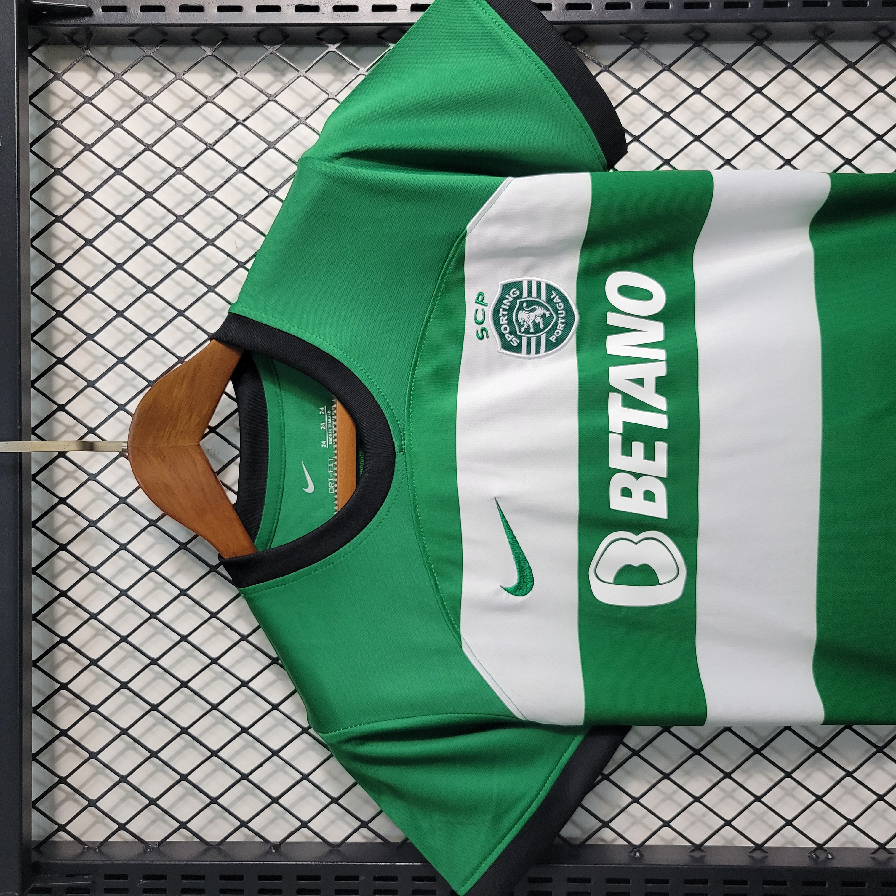 Sporting CP Portugal 23-24 Home Kids Kit - UnitedFutballJersey