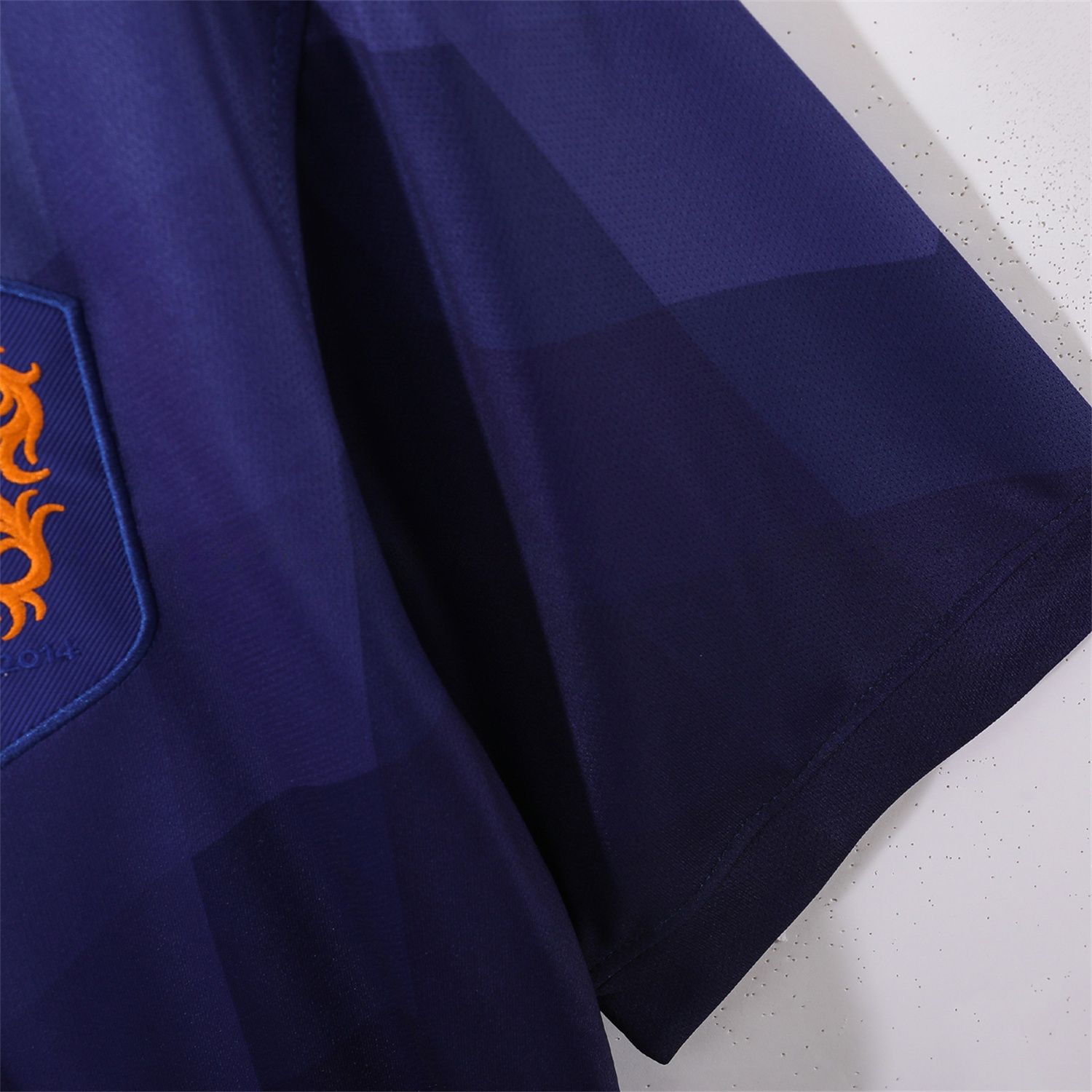 Retro Netherlands 2014 Away Blue Jersey - UnitedFutballJersey