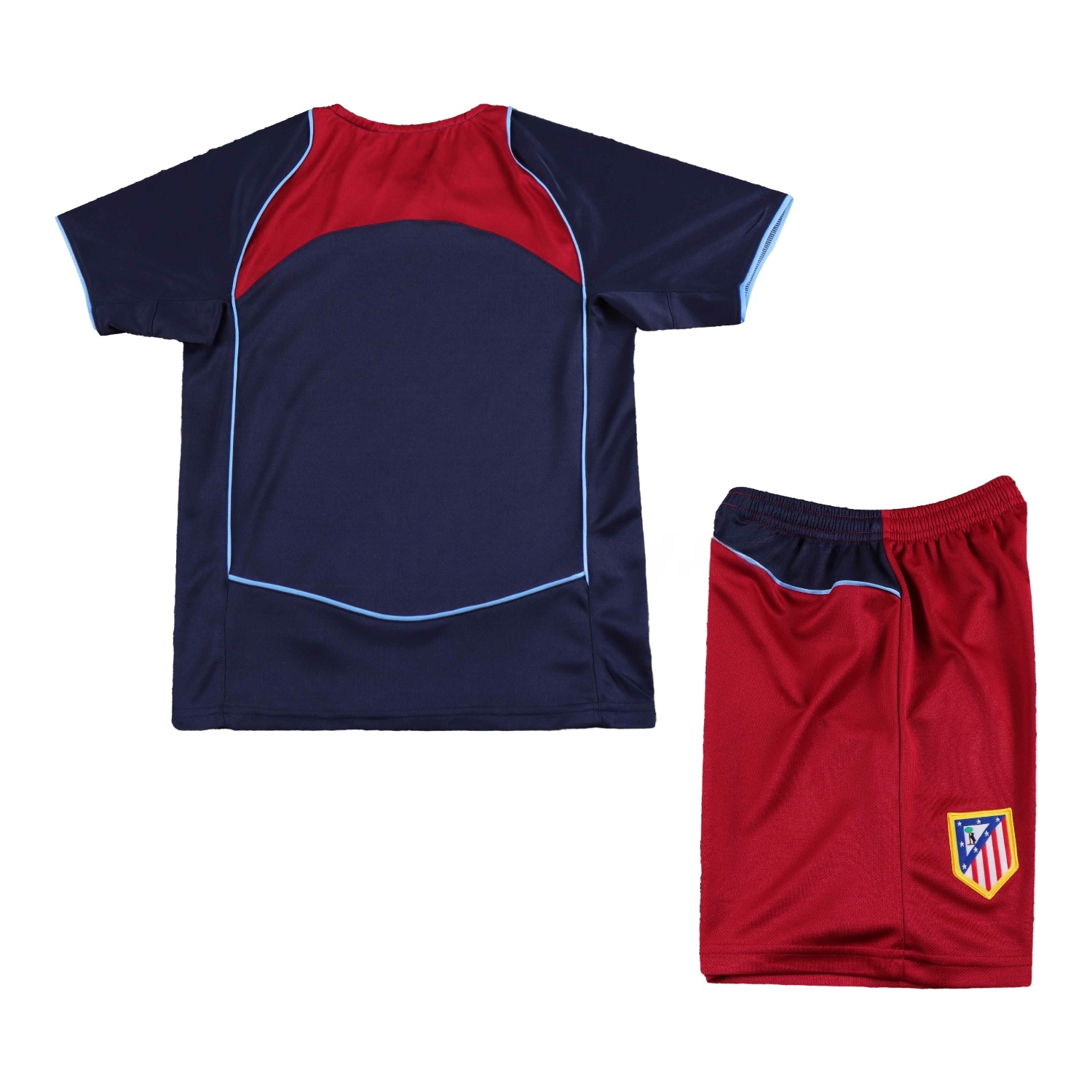 Retro Atletico Madrid 2004-05 Away S.p.i.d.e.r M.a.n Special Kids Kit - UnitedFutballJersey
