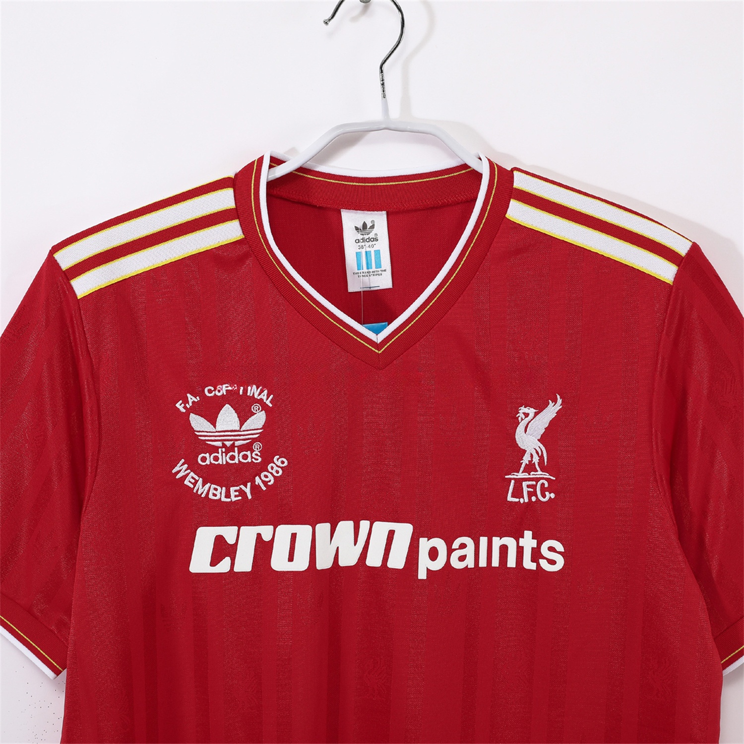 Retro Liver.pool 1985-86 Home Jersey - FA CUP FINAL Version - UnitedFutballJersey