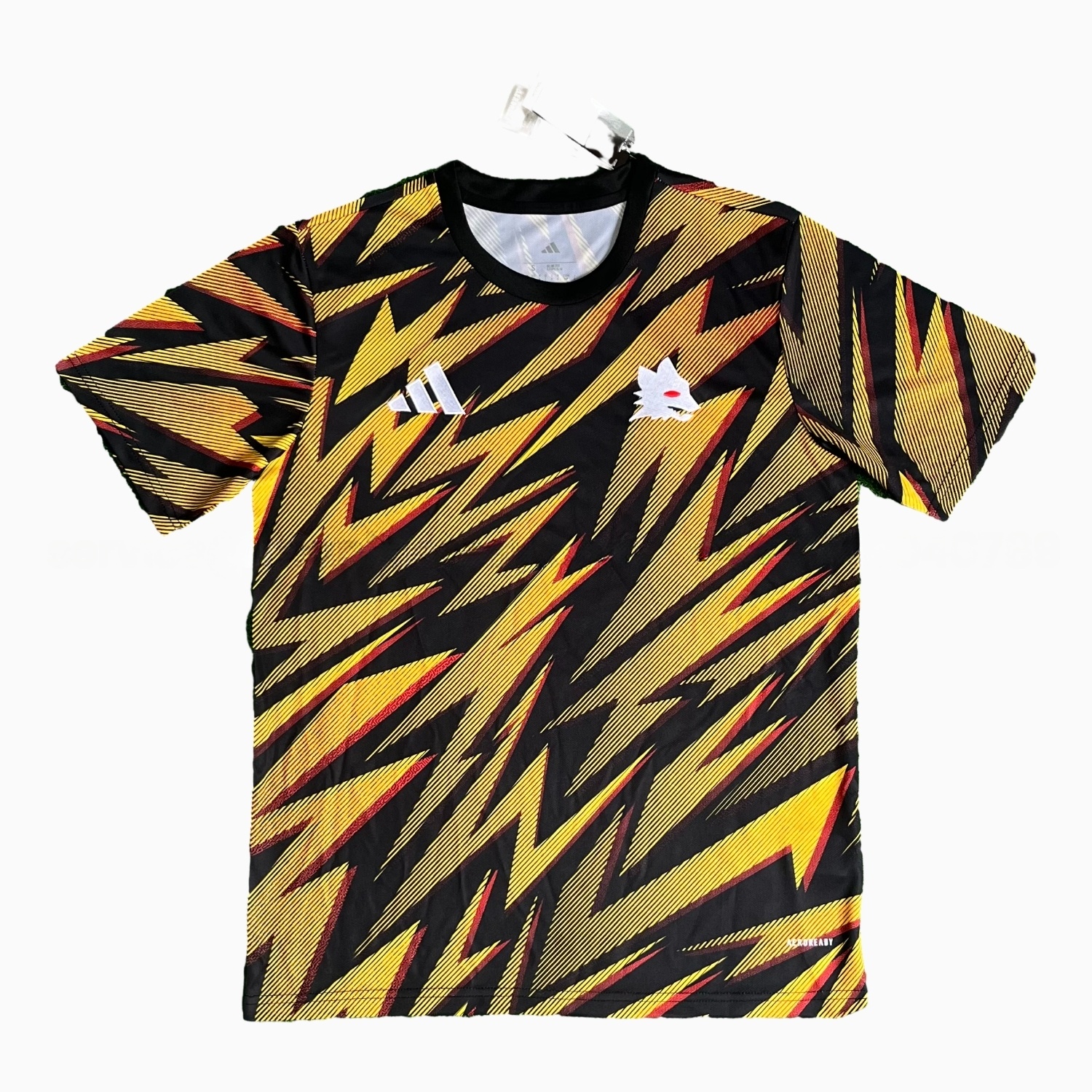 AS Roma 25-26 Yellow Pre-Match Training Jersey - Fans Version - UnitedFutballJersey