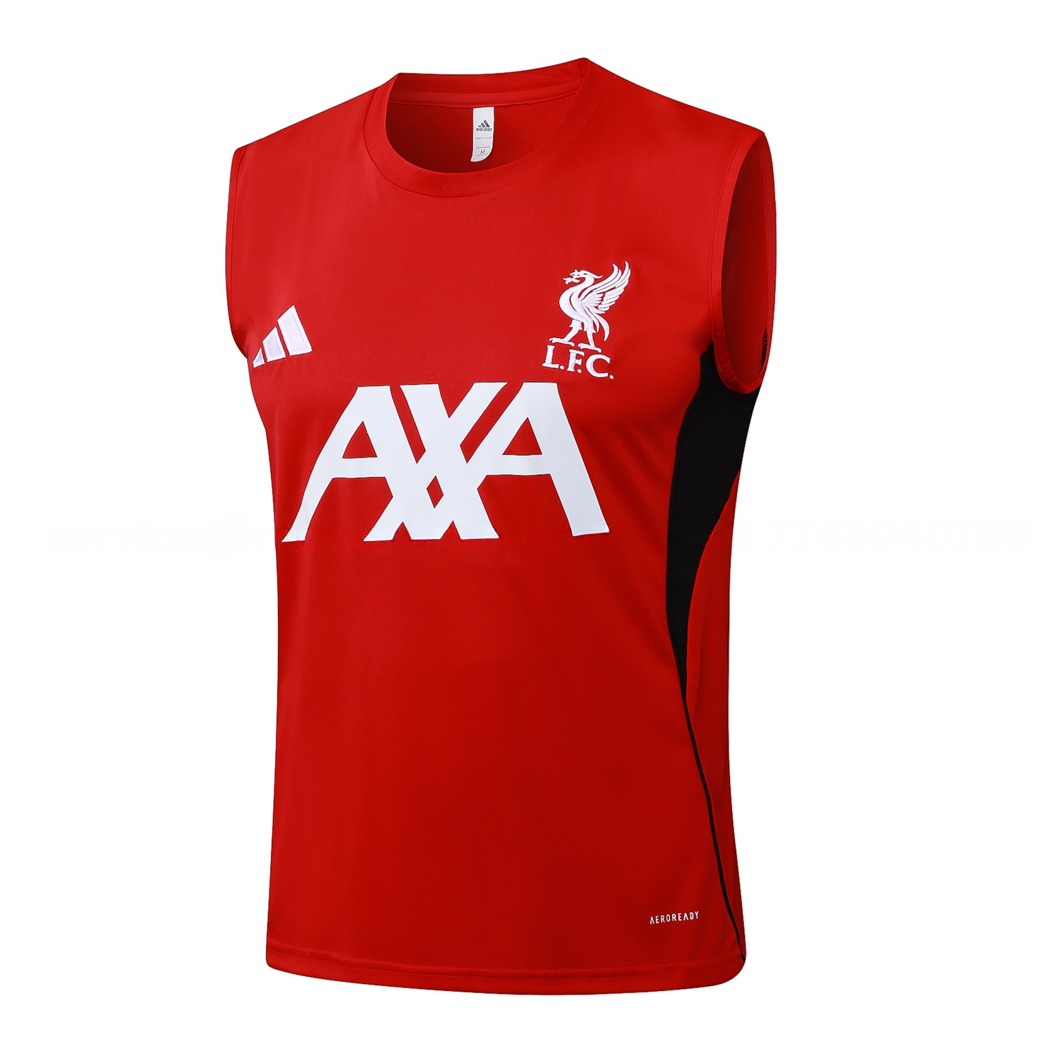 Liver.pool 25-26 Vest Training Set - Red Vest & Black Shorts - UnitedFutballJersey