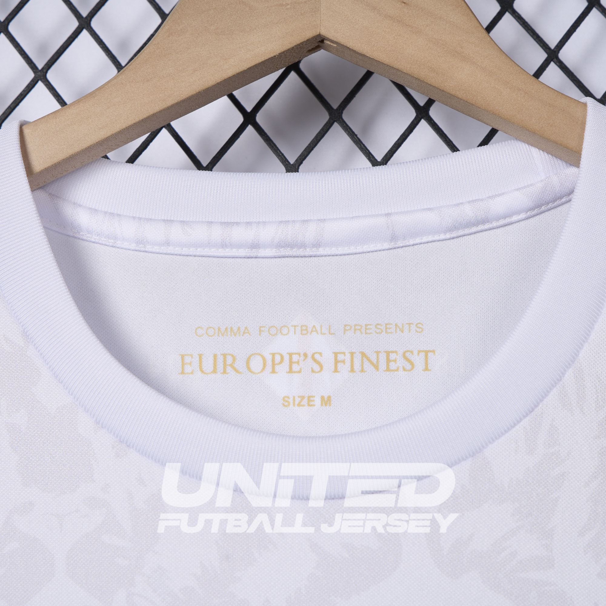 England 2024-25 COMMA White Special Edition Jersey - Fans Version - UnitedFutballJersey