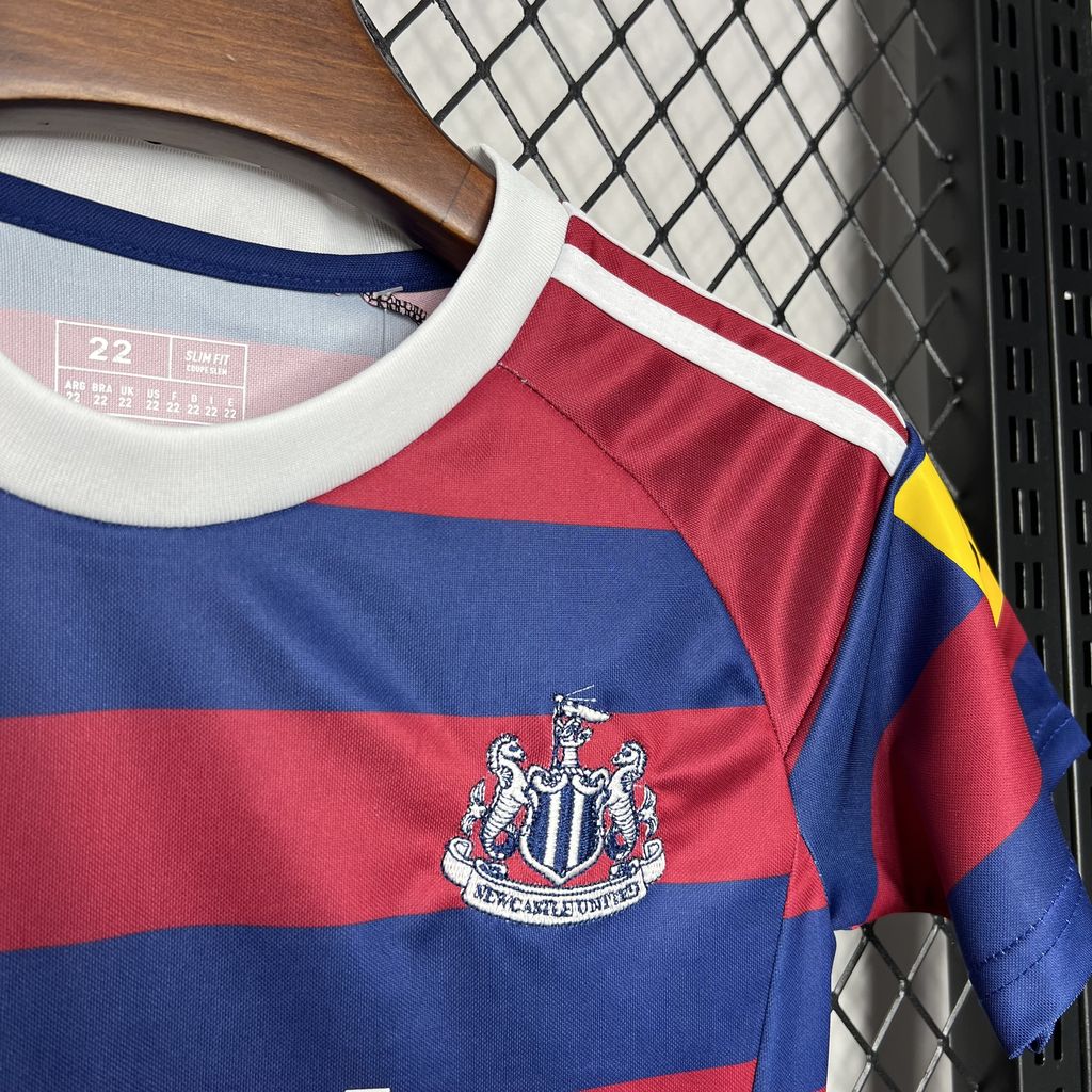 Newcastle United 24-25 Away Kids Kit - UnitedFutballJersey