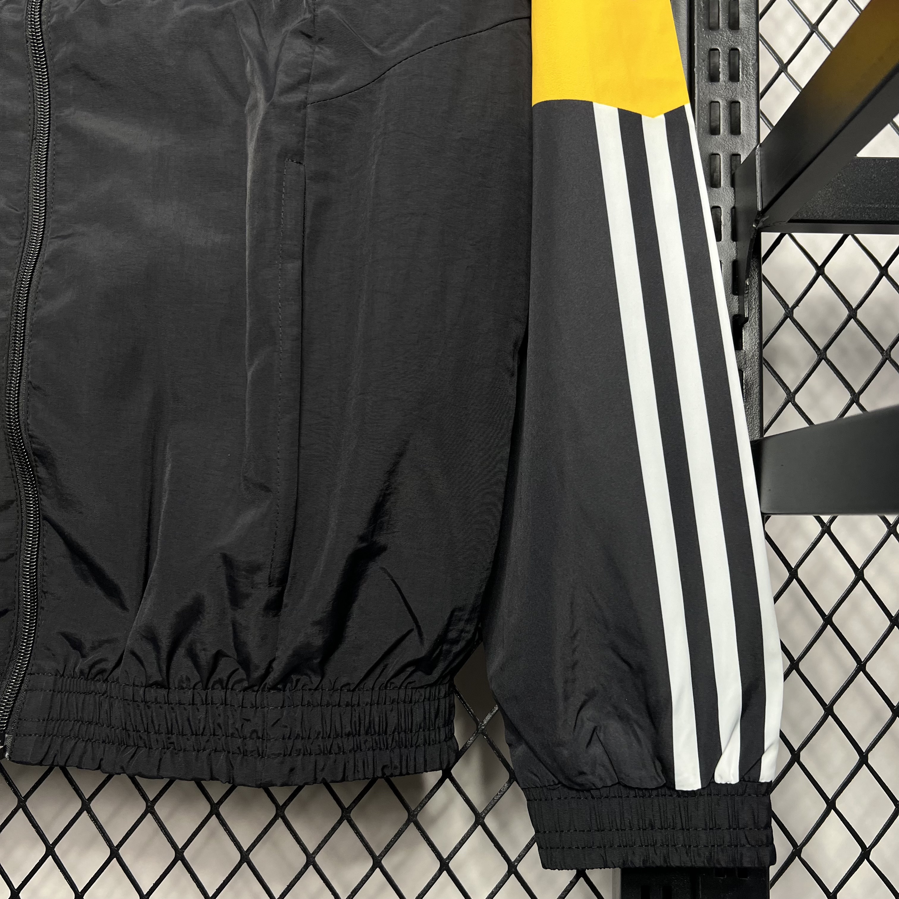 Germany 2024 Black Windbreaker - Player Version - UnitedFutballJersey