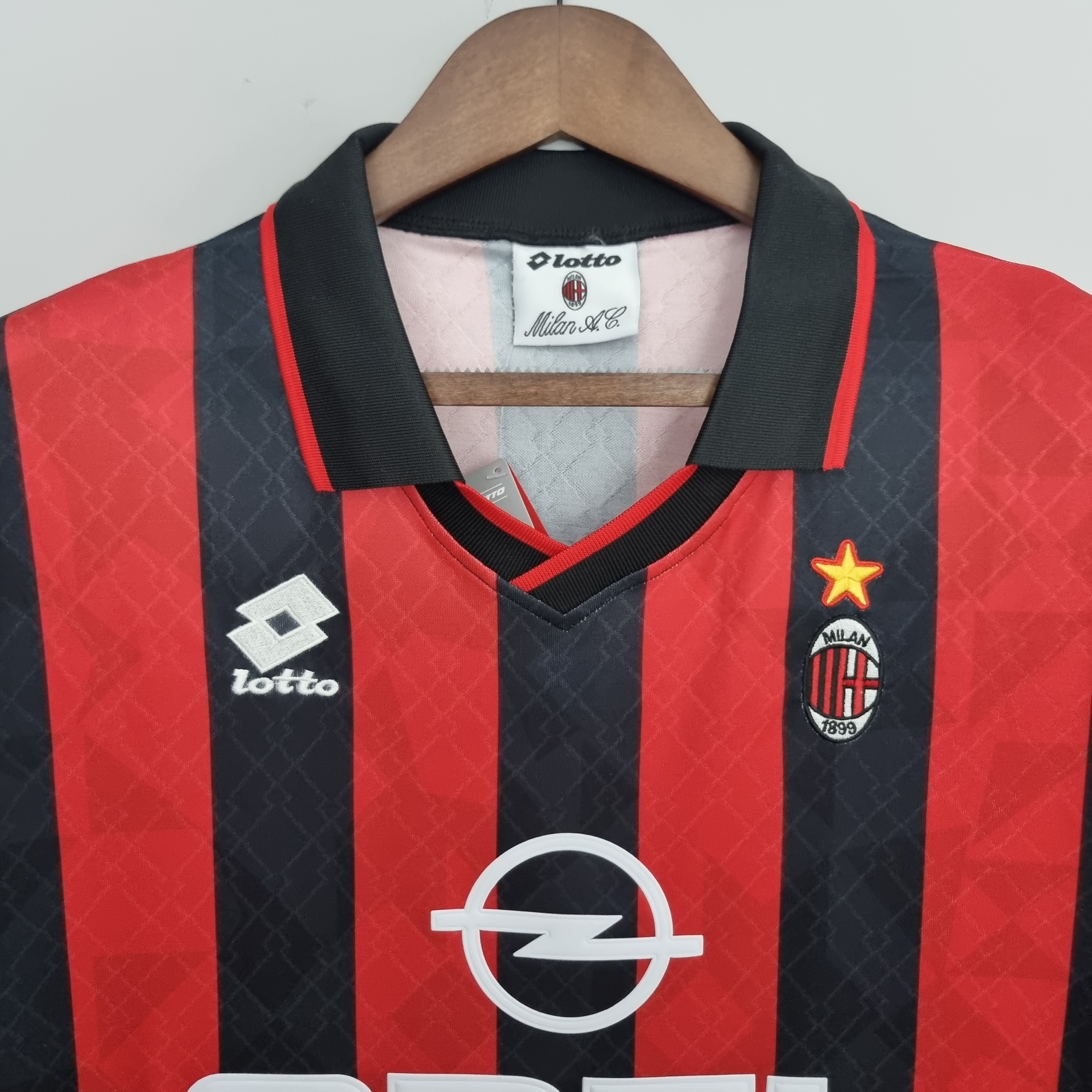 Retro AC Milan 95-96 Home Stadium Jersey - UnitedFutballJersey