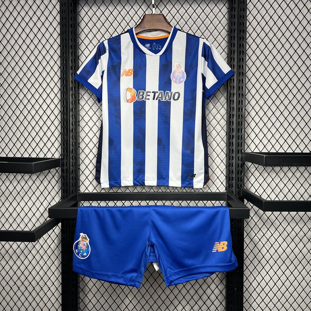 Porto 24-25 Home Stadium Kids Kit - UnitedFutballJersey
