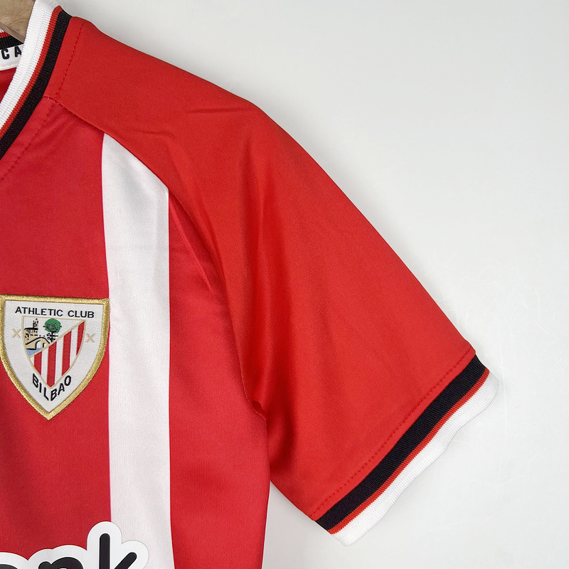 Athletic Bilbao 23-24 Home Stadium Kids Kit - UnitedFutballJersey
