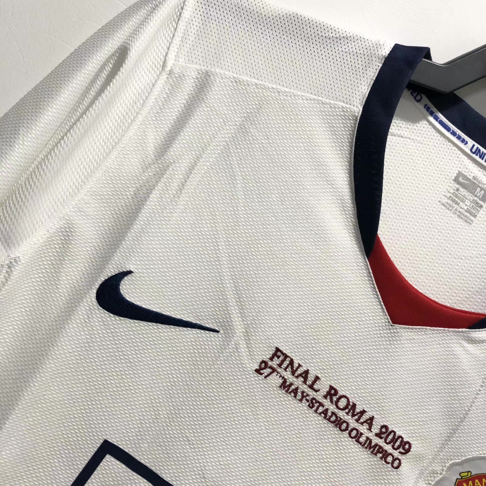Manchester United Retro 08-09 Away Long Sleeve Jersey - Champions League Final Version - UnitedFutballJersey
