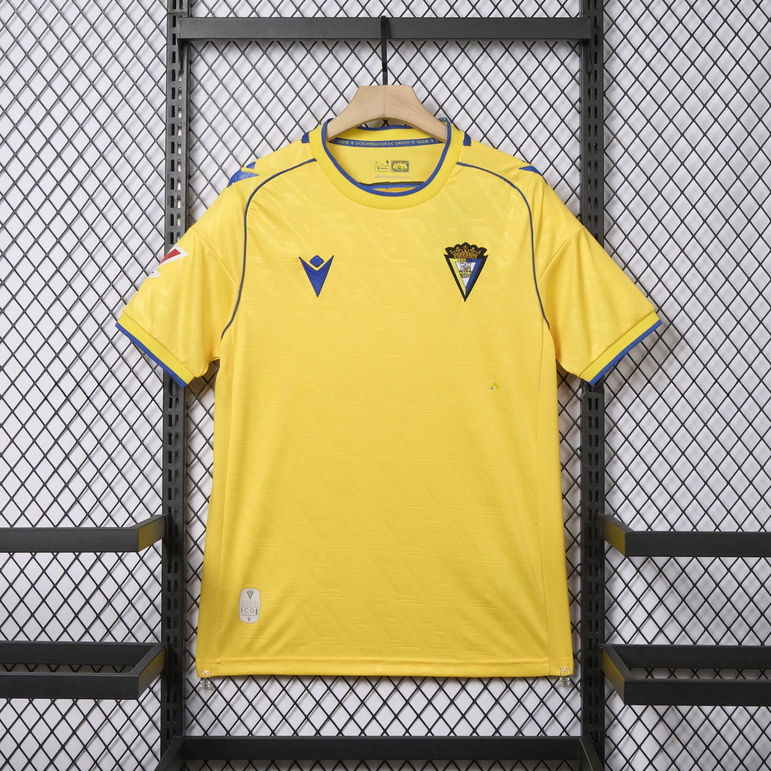 Cádiz Cadiz 25-26 Home Unsponsored Jersey - Fans Version - UnitedFutballJersey