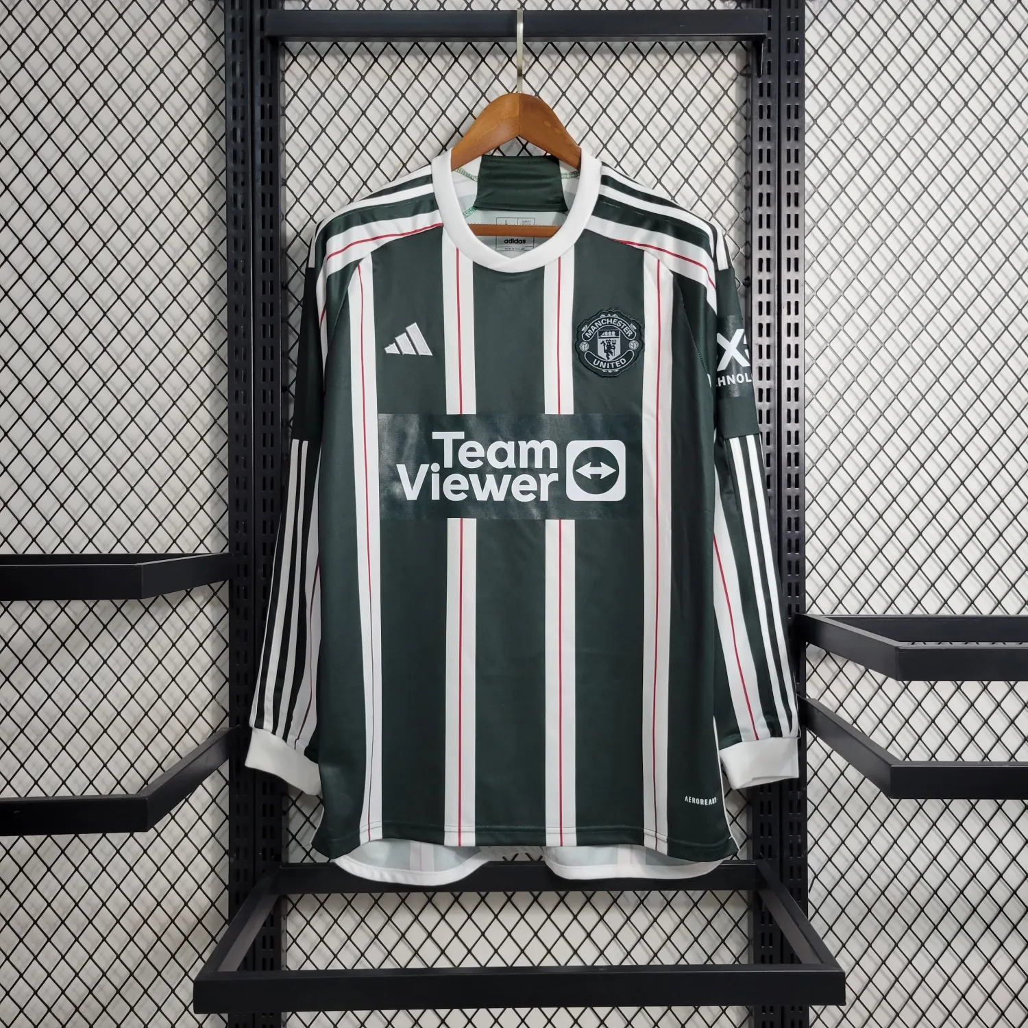 Manchester United 23-24 Away Long Sleeve Jersey - Fans Version - UnitedFutballJersey