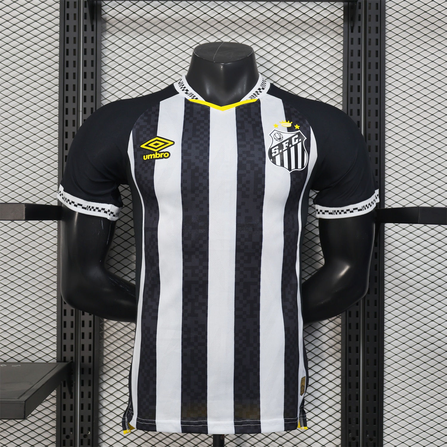 Santos 25-26 Away Unsponsored Jersey - Player Version - UnitedFutballJersey