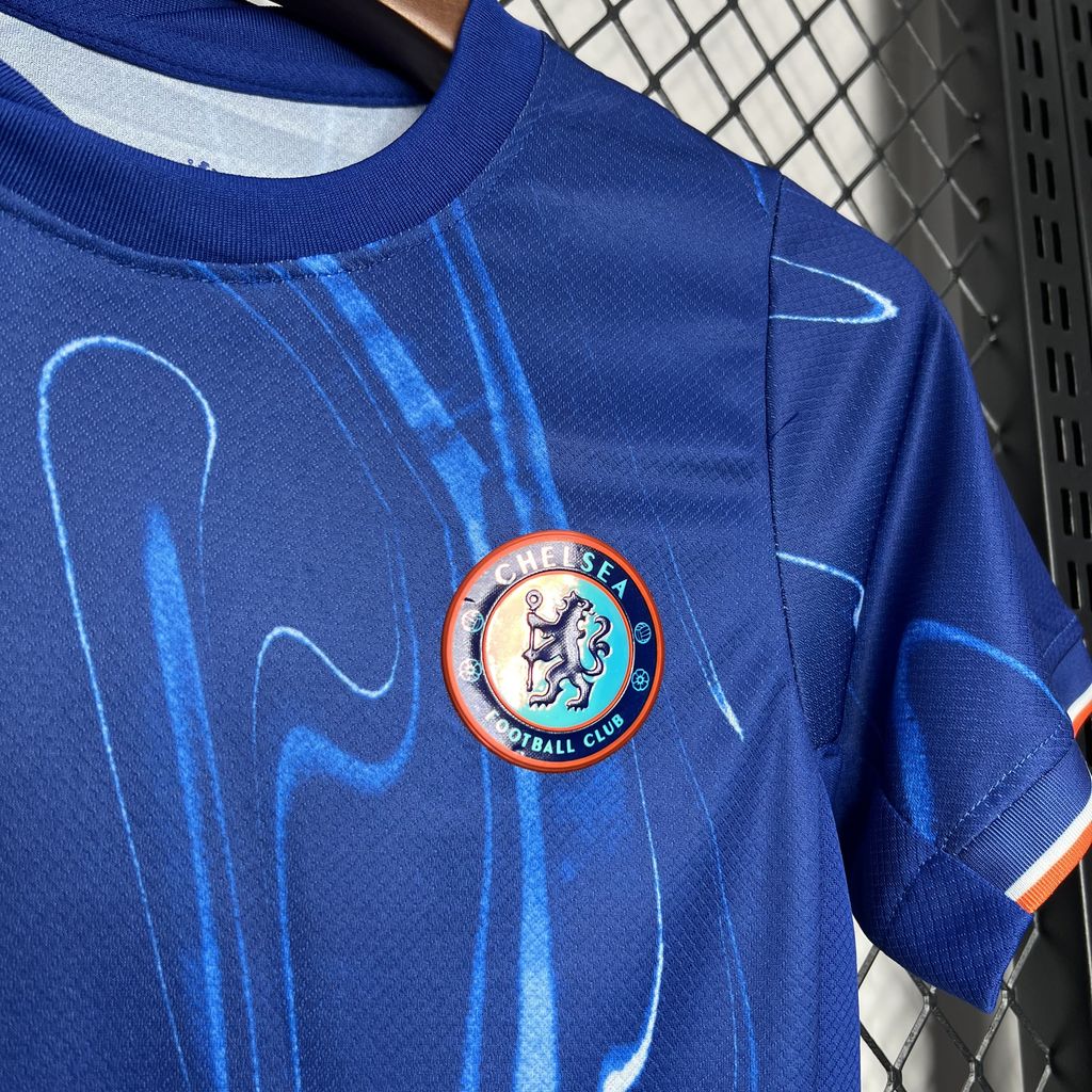 C.H.E.L.S.E.A 24-25 Home Kids Kit - UnitedFutballJersey