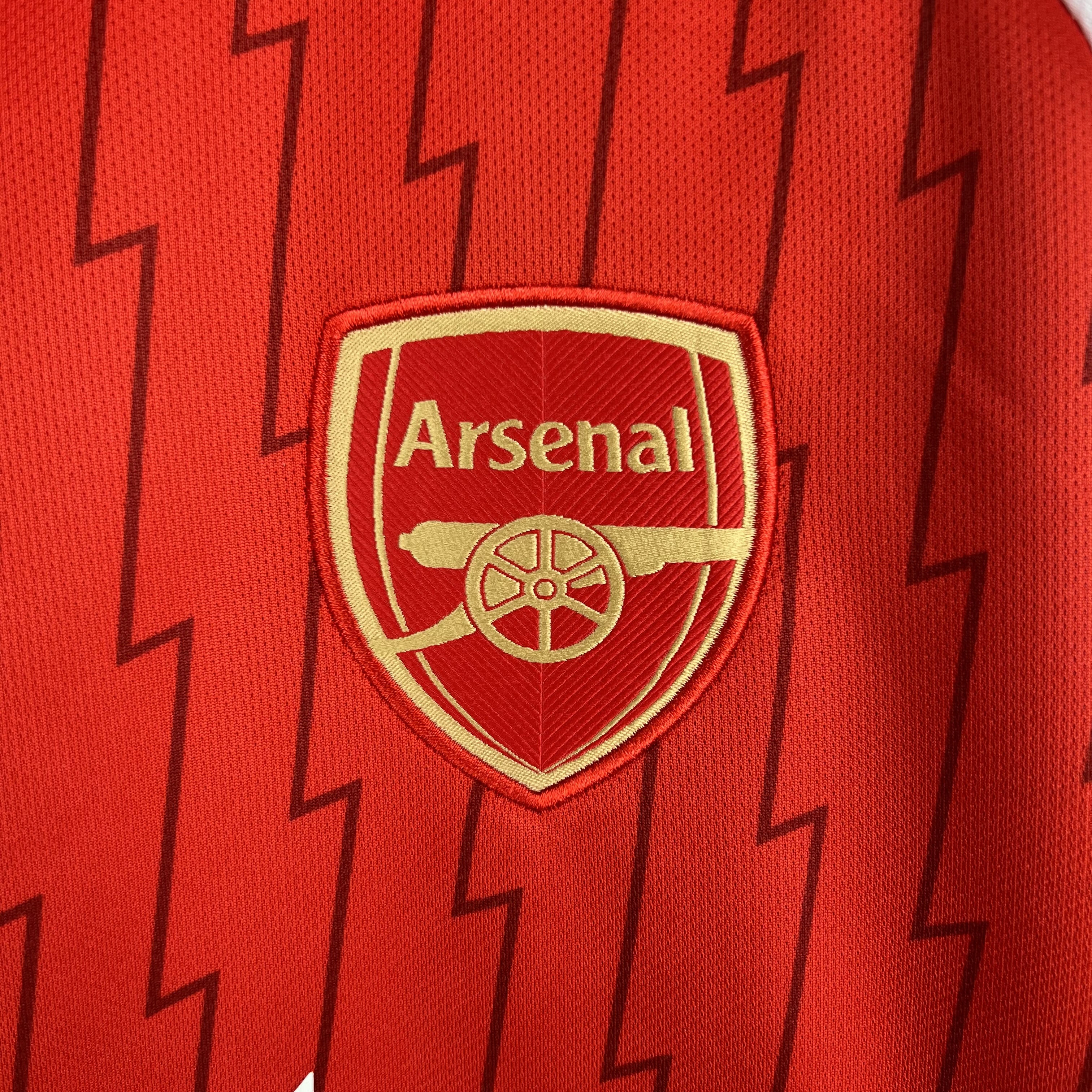 Arsenal 23-24 Home Long Sleeve Jersey - Fans Version - UnitedFutballJersey