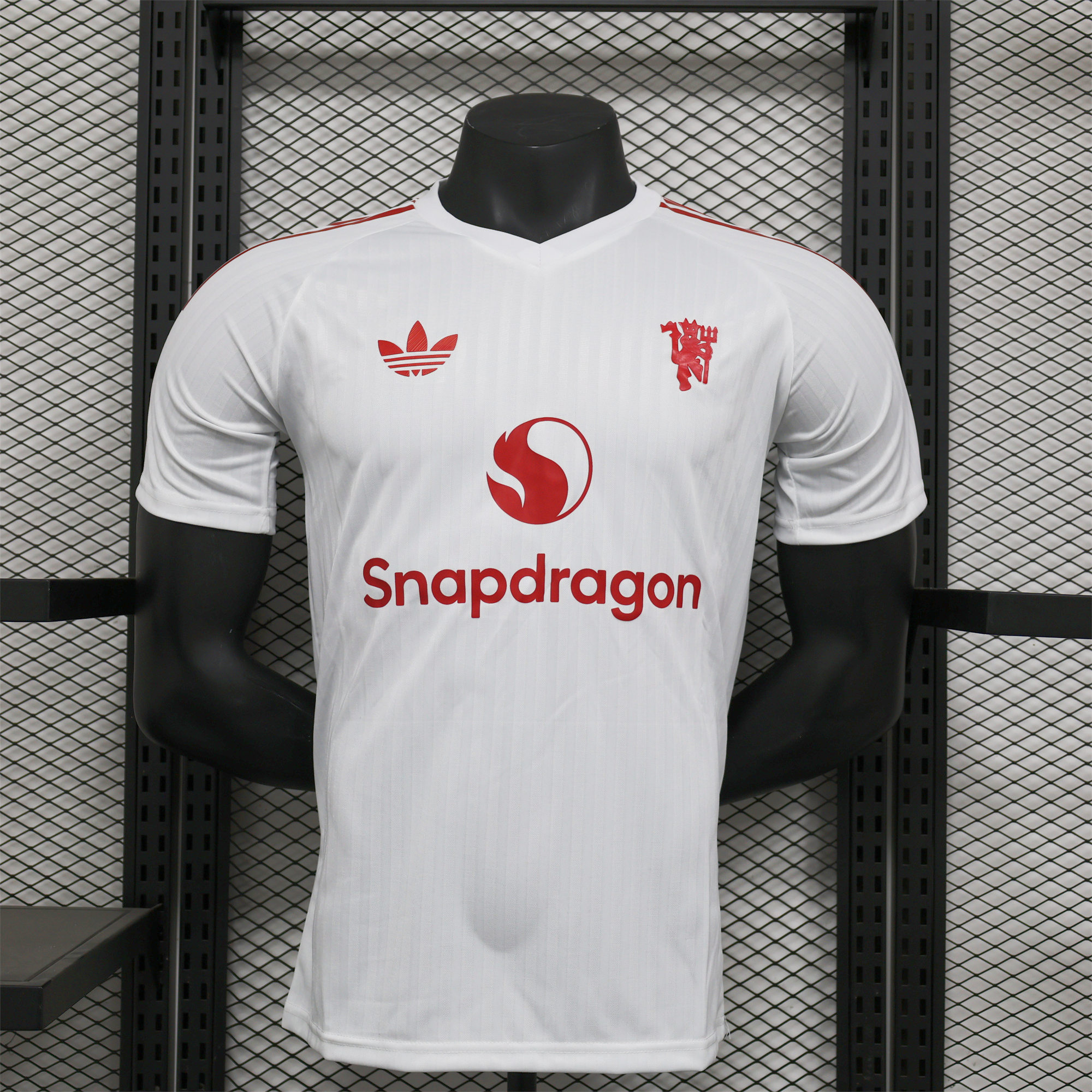 Manchester United 24-25 White Special Edition Jersey - Player Version - UnitedFutballJersey