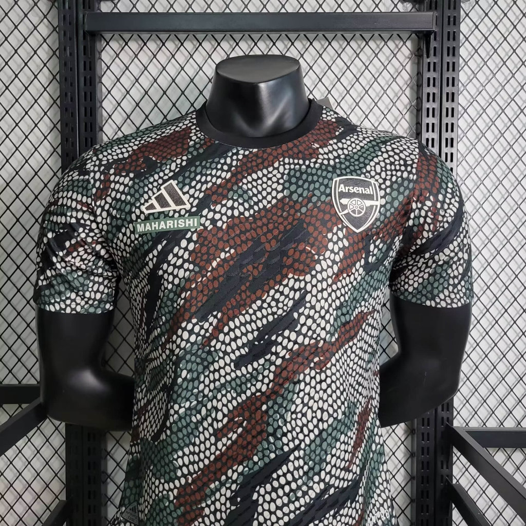 Arsenal x M.A.H.A R.I.S.H.I Limited Edition Jersey - Player Version - UnitedFutballJersey