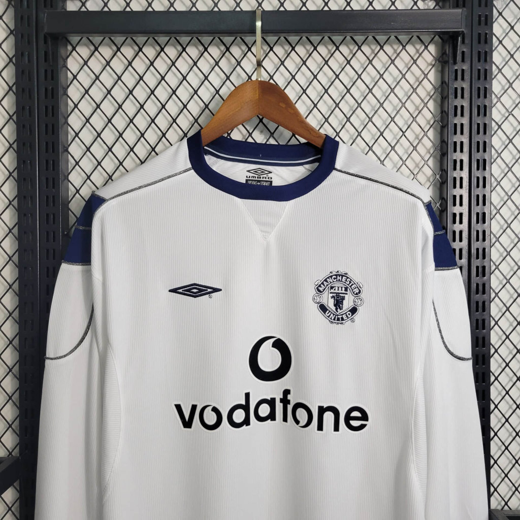 Manchester United Retro 99-00 Away Long Sleeve Jersey - UnitedFutballJersey
