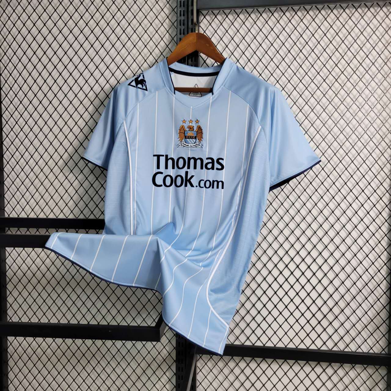 Retro Manchester City 2007-08 Home Stadium Jersey - UnitedFutballJersey