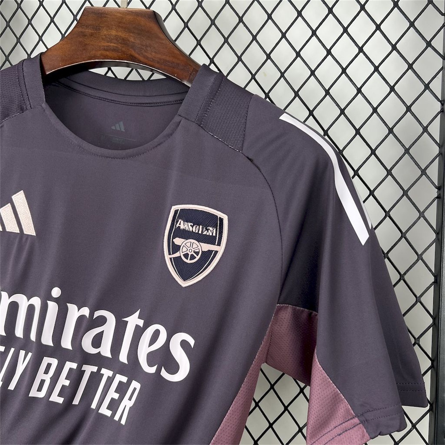 Arsenal 24-25 Deep Purple Training Jersey - Fans Version - UnitedFutballJersey