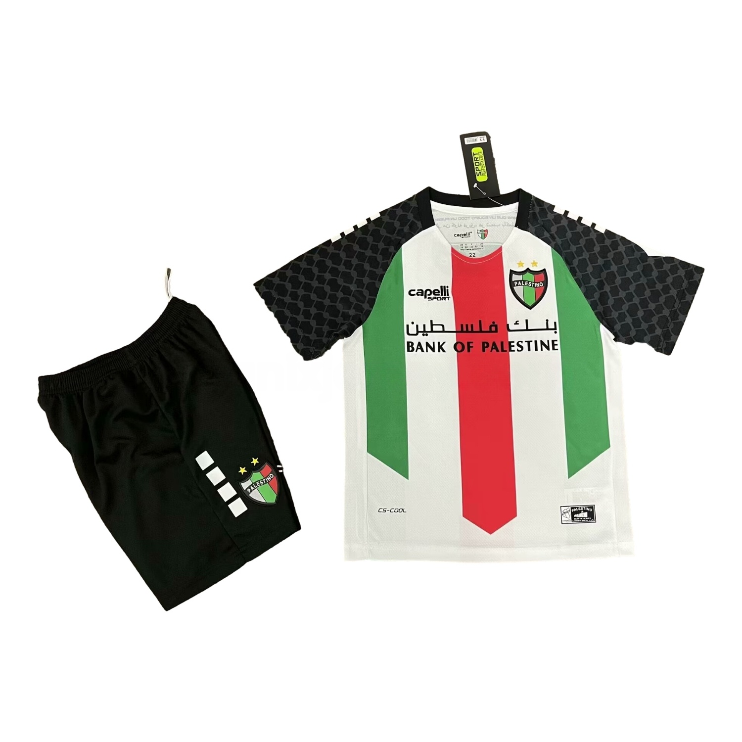 Club Deportivo Palestino 25-26 Home Kids Kit - UnitedFutballJersey