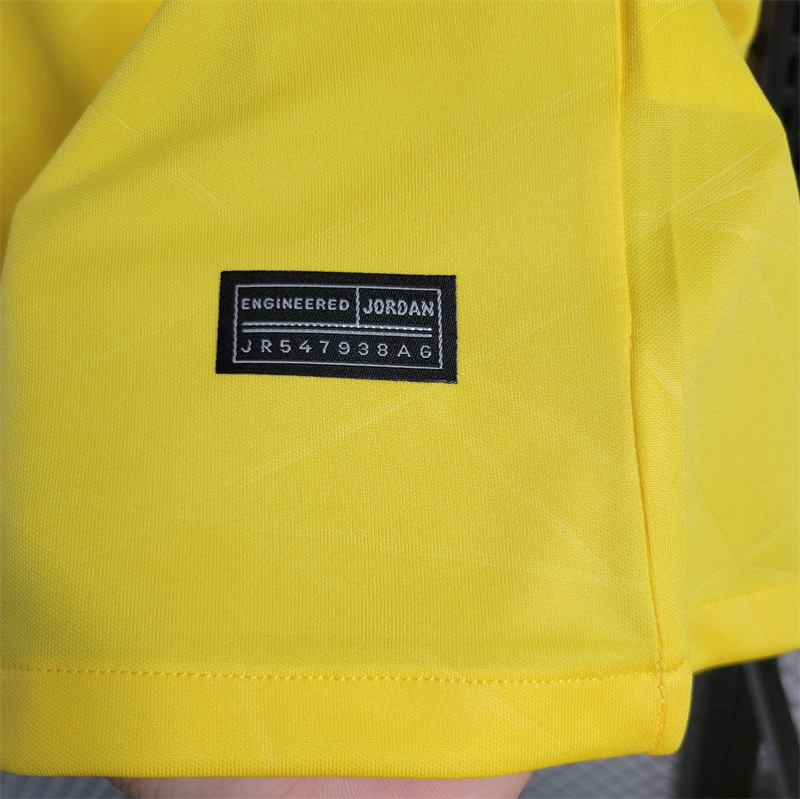 Paris Saint-Germain PSG 23-24 Yellow Training Jersey Football - Fans Version - UnitedFutballJersey