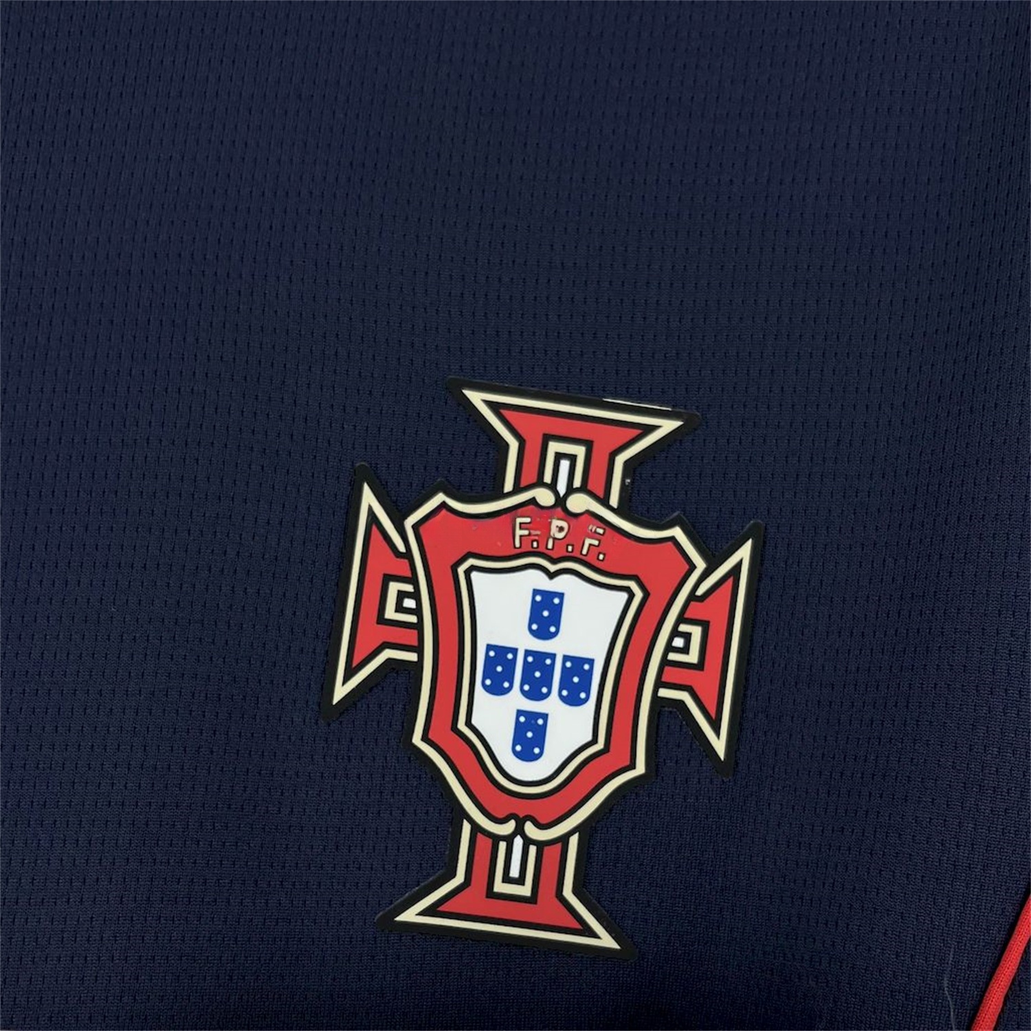 Portugal 2025-26 Navy Blue Casuals Jersey - Fans Version - UnitedFutballJersey