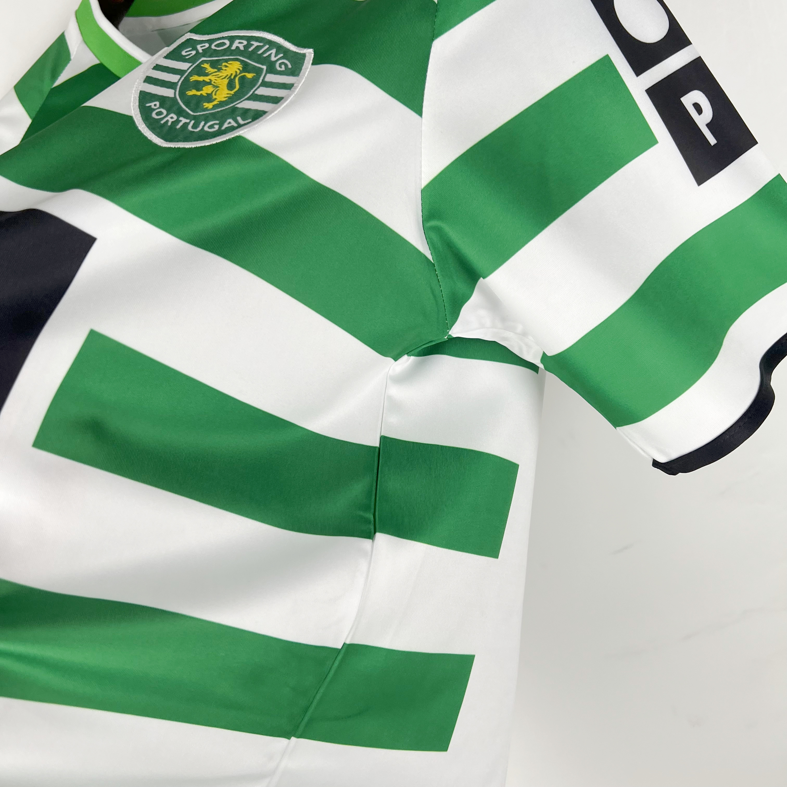 Retro Sporting CP 03-04 Home Stadium Jersey - UnitedFutballJersey