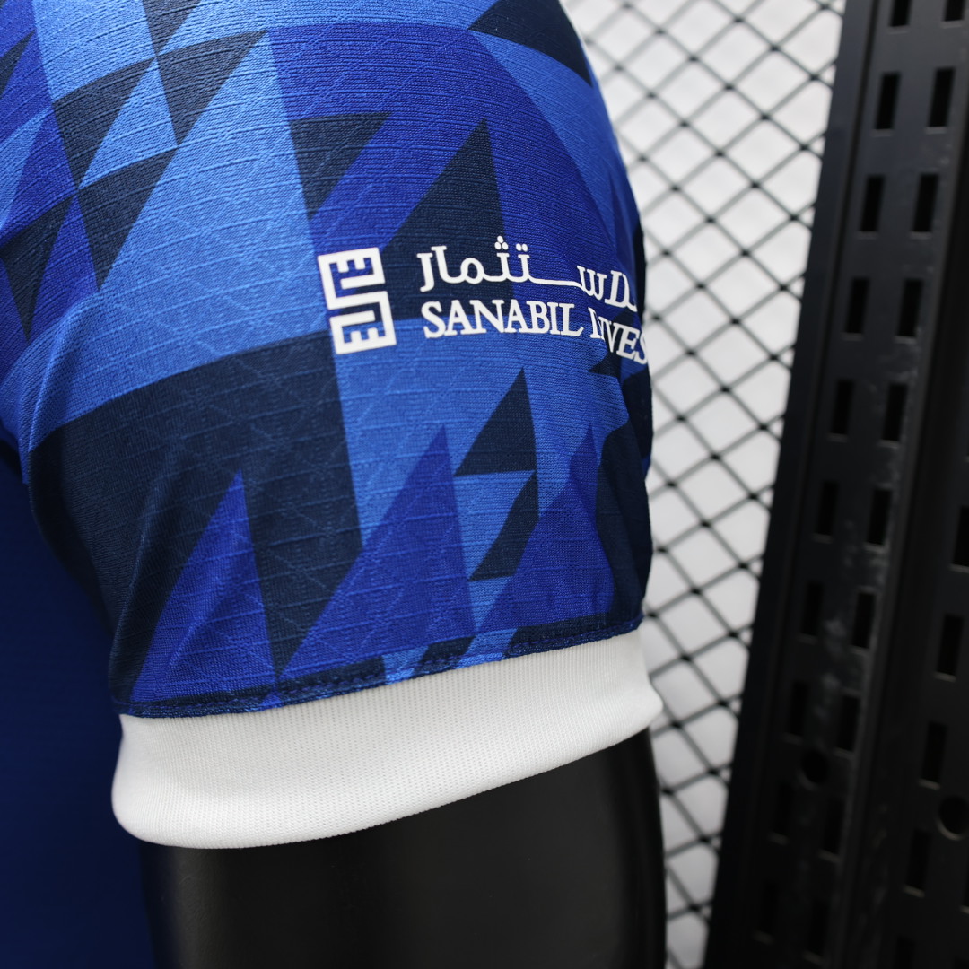 Al Hilal Riyadh Crescent 24-25 Home Stadium Jersey - Player Version - UnitedFutballJersey