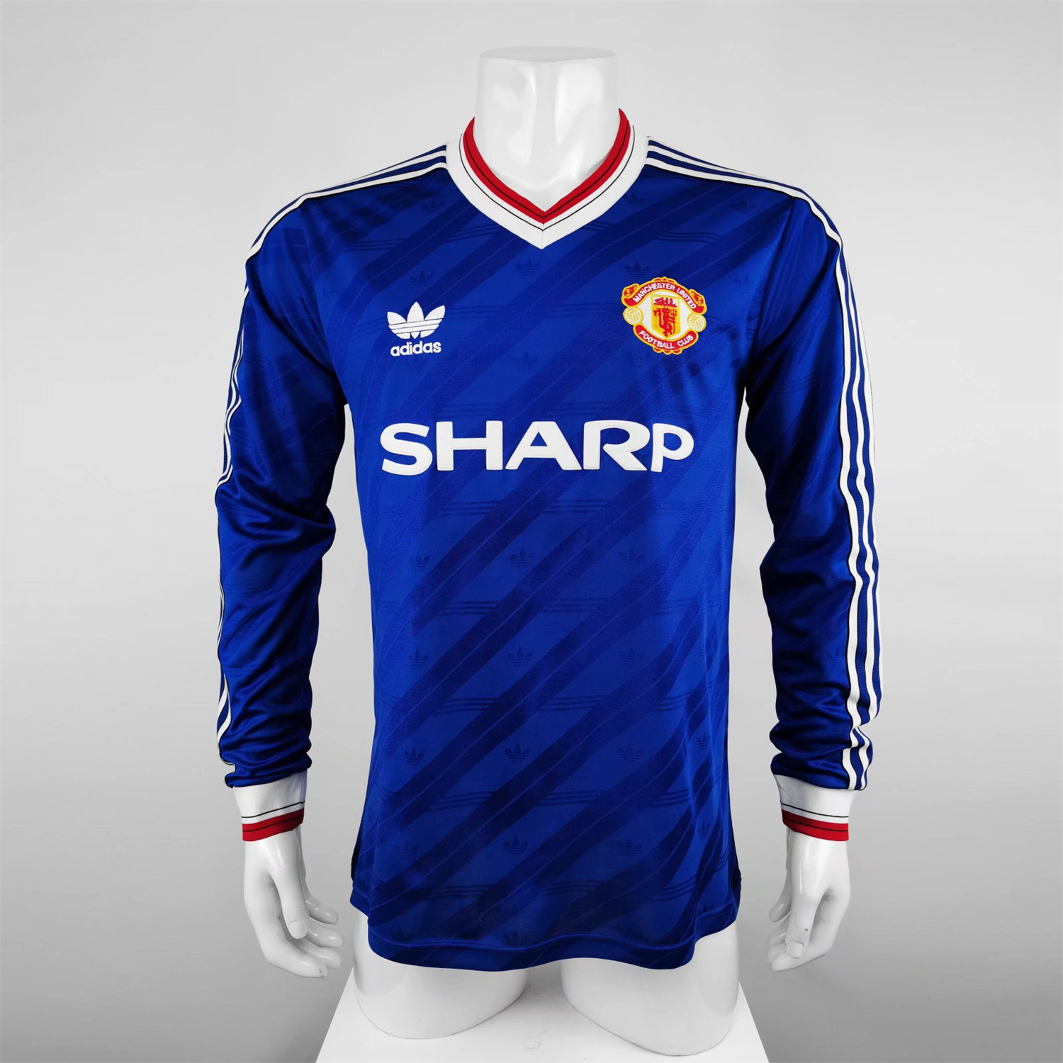 Retro Manchester United 86-88 Third Long Sleeve Jersey - UnitedFutballJersey