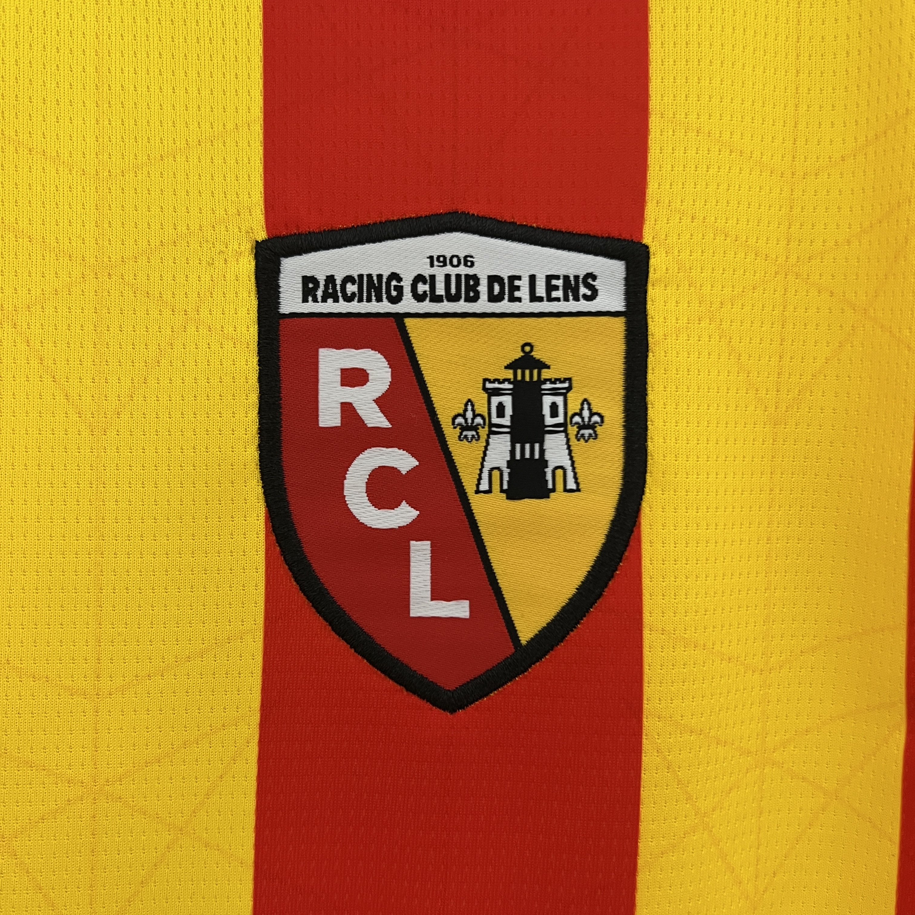 RC Lens 24-25 Home Stadium Jersey - Fans Version - UnitedFutballJersey