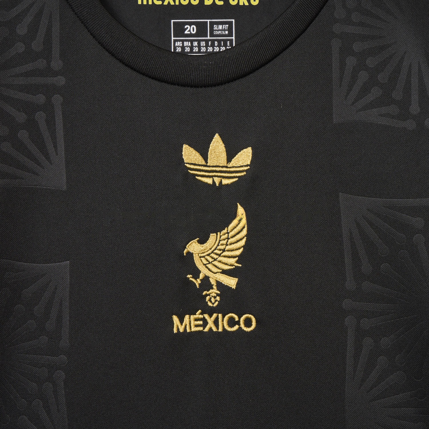 Mexico 2025 Gold Cup Black Kids Kit - UnitedFutballJersey