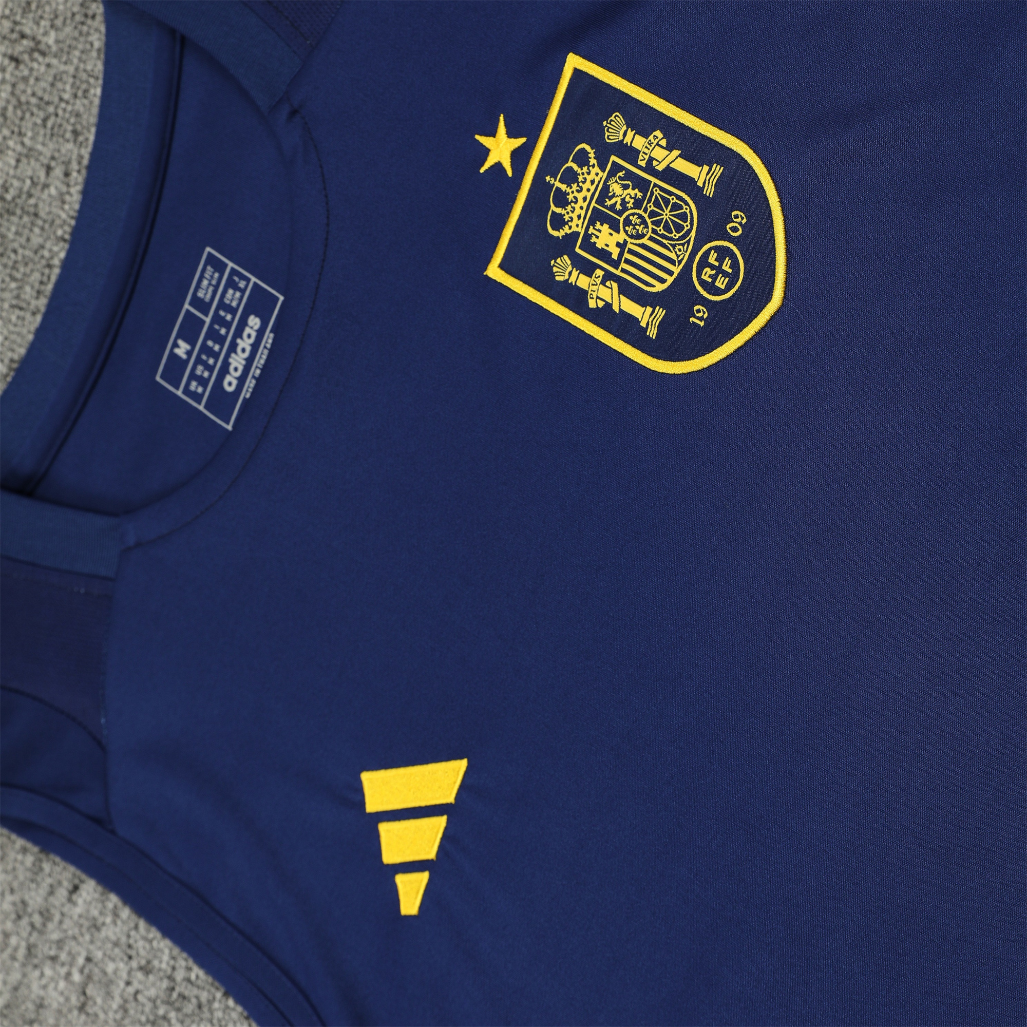 Spain 24-25 Vest Training Set - Deep Blue - UnitedFutballJersey