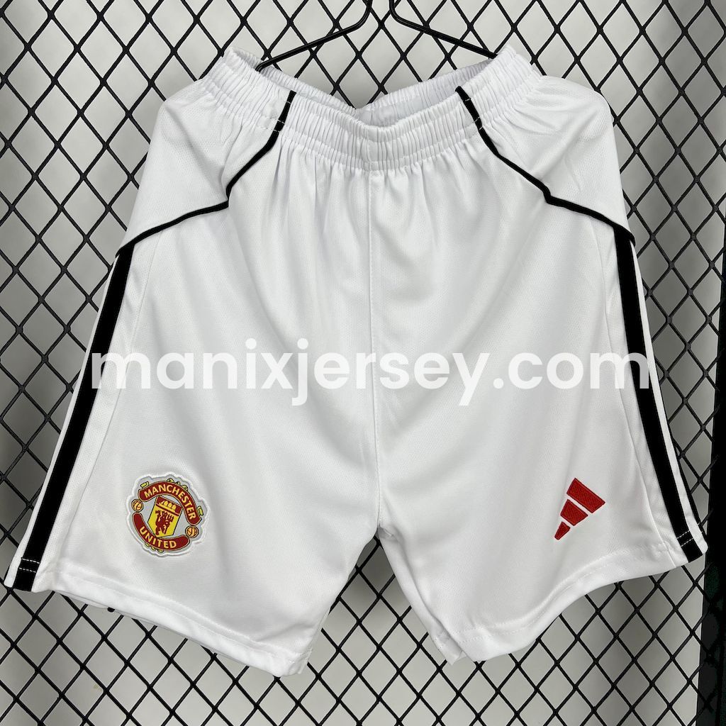 Manchester United 25-26 Home Kids Kit - UnitedFutballJersey