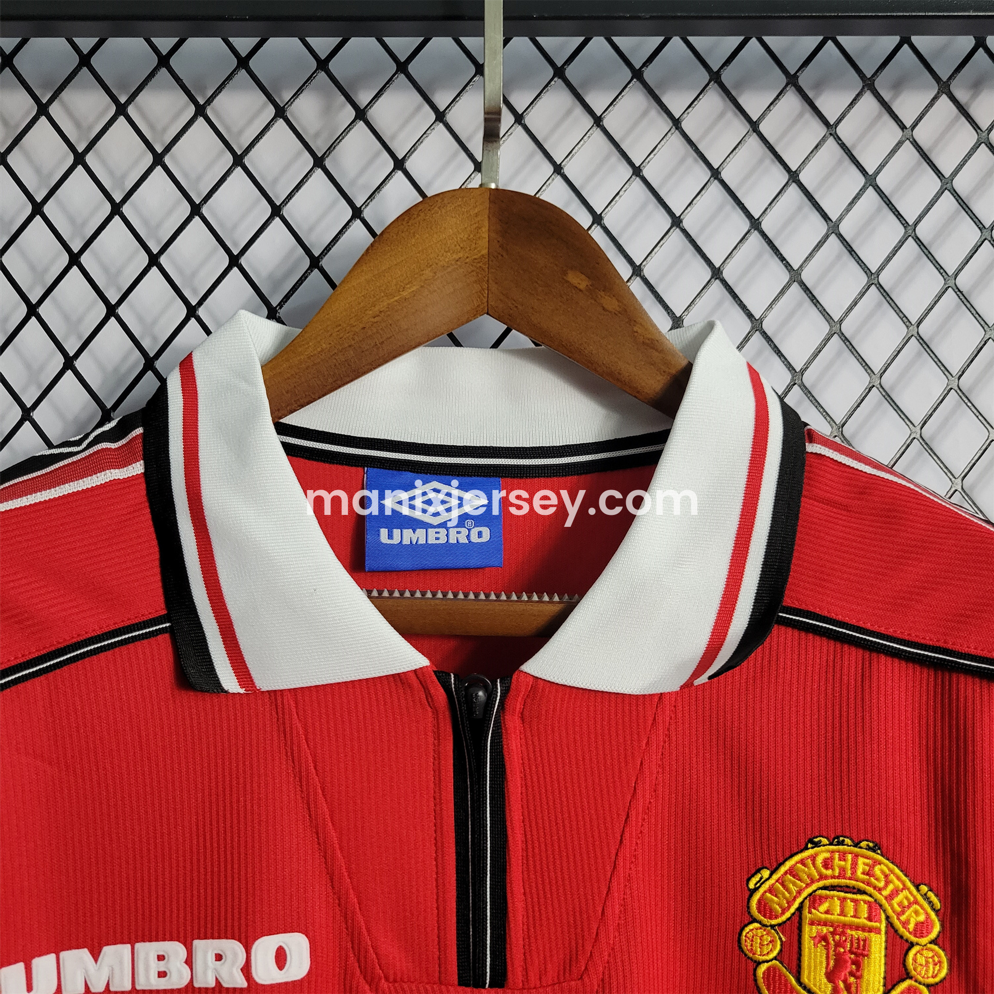 Retro Manchester United 98-99 Home Jersey - UnitedFutballJersey
