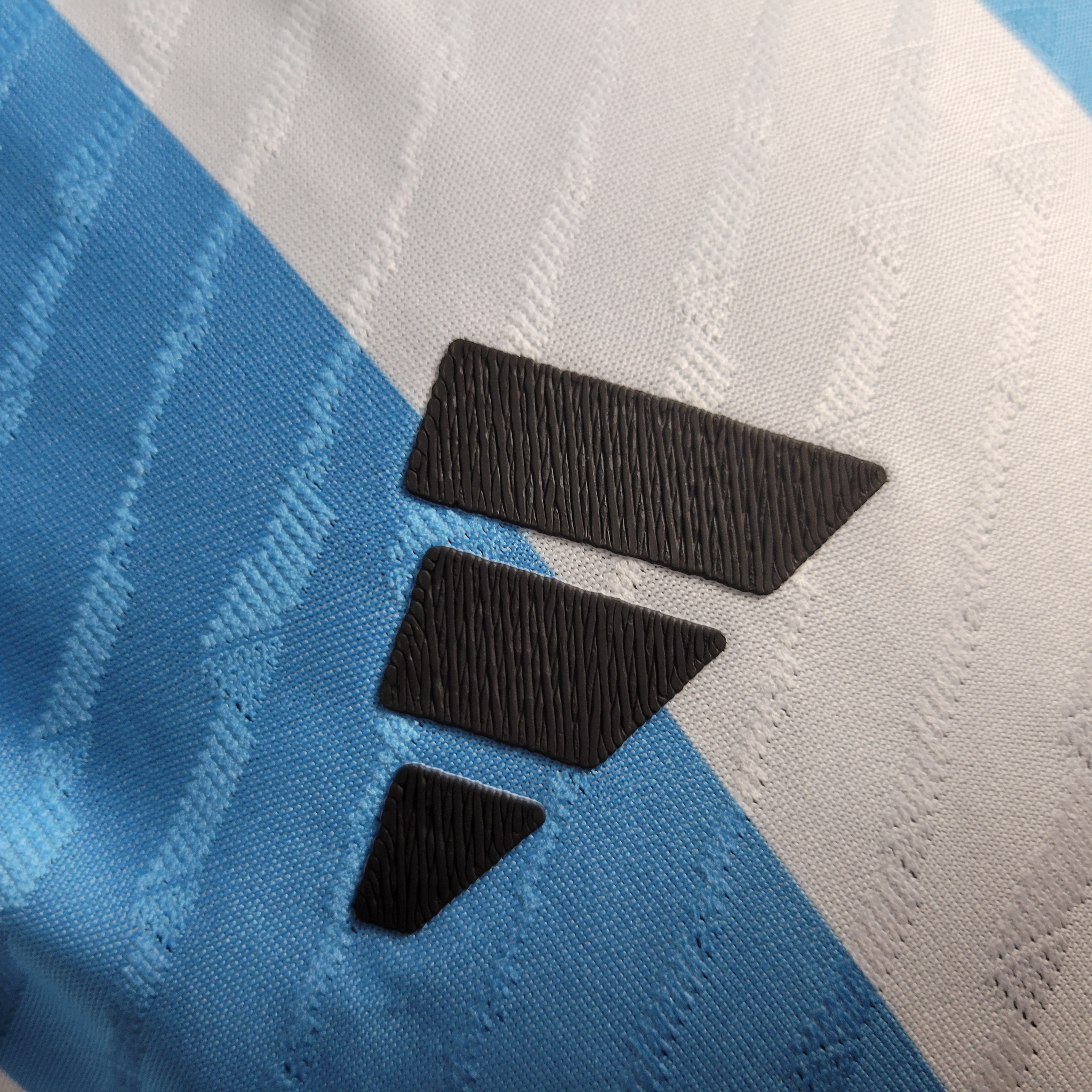 Argentina 3 Stars 22-23 Home Stadium Jersey - Player Version ( with 2022 World Champions Patch ) - UnitedFutballJersey