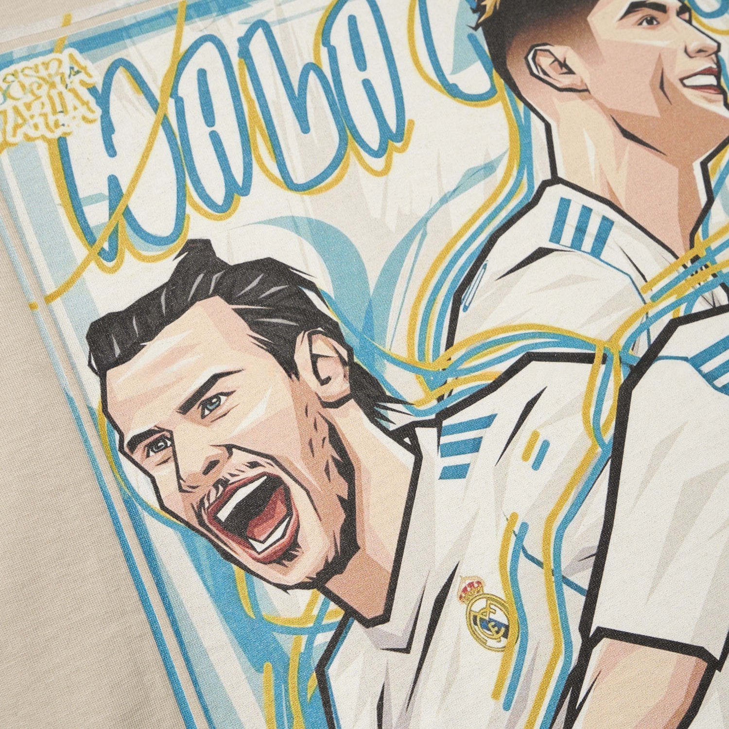 Real Madrid BBC Benzema Bale Cristiano Ronaldo Unisex Pure Cotton T-shirt - UnitedFutballJersey