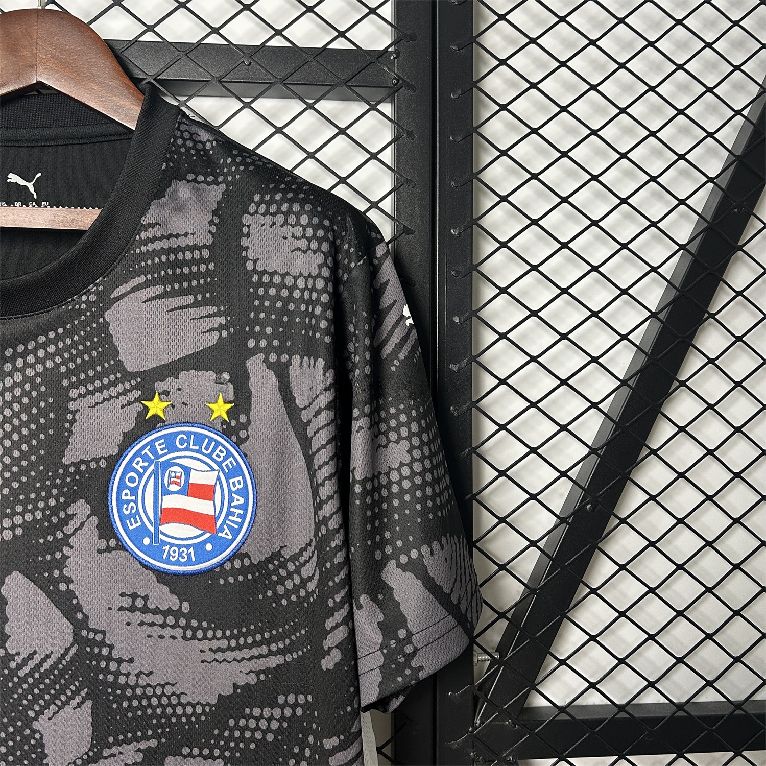 Bahia 25-26 Black Goalkeeper Jersey - Fans Version - UnitedFutballJersey